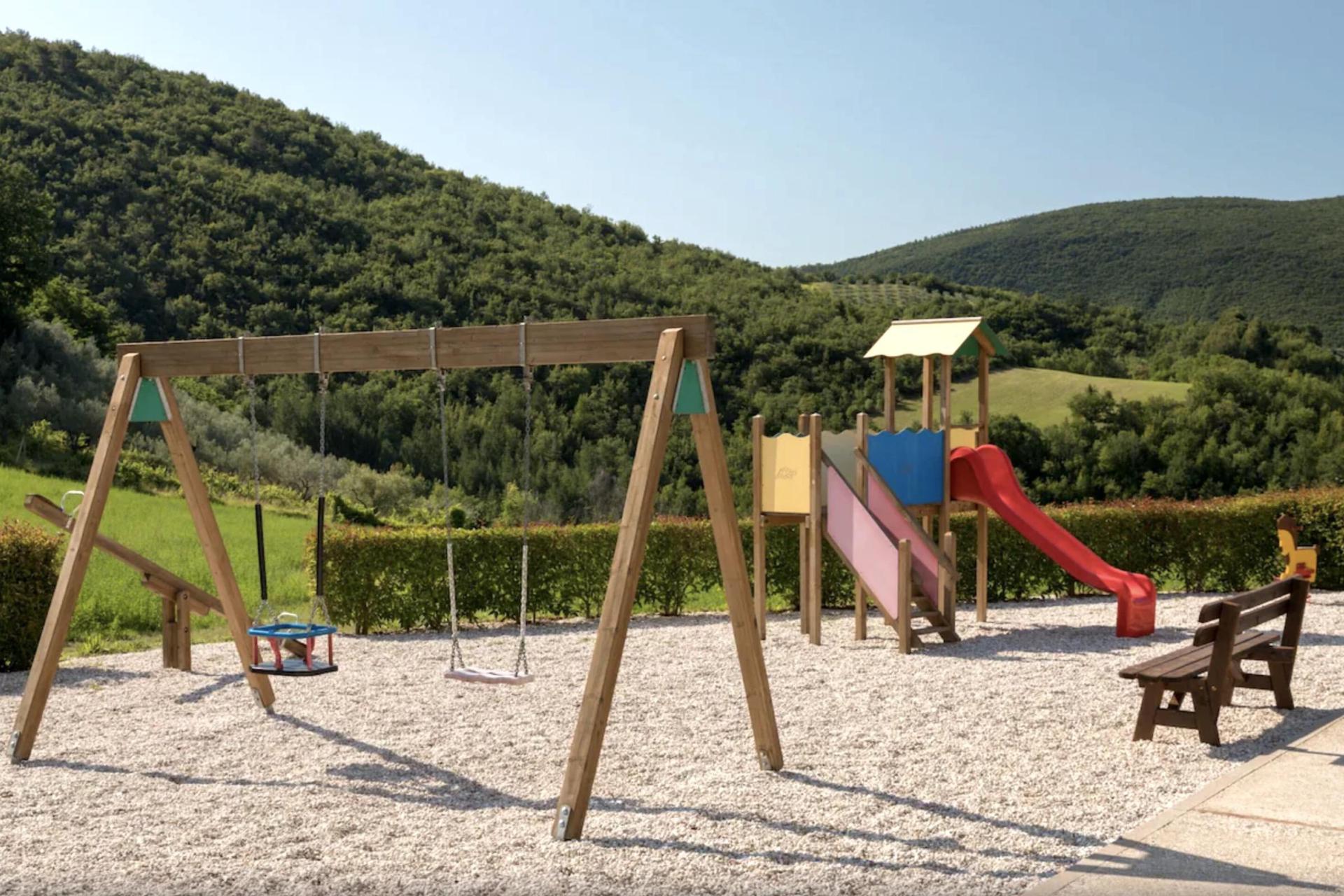 Agriturismo Umbrie Klein resort in Umbrië voor de hele familie