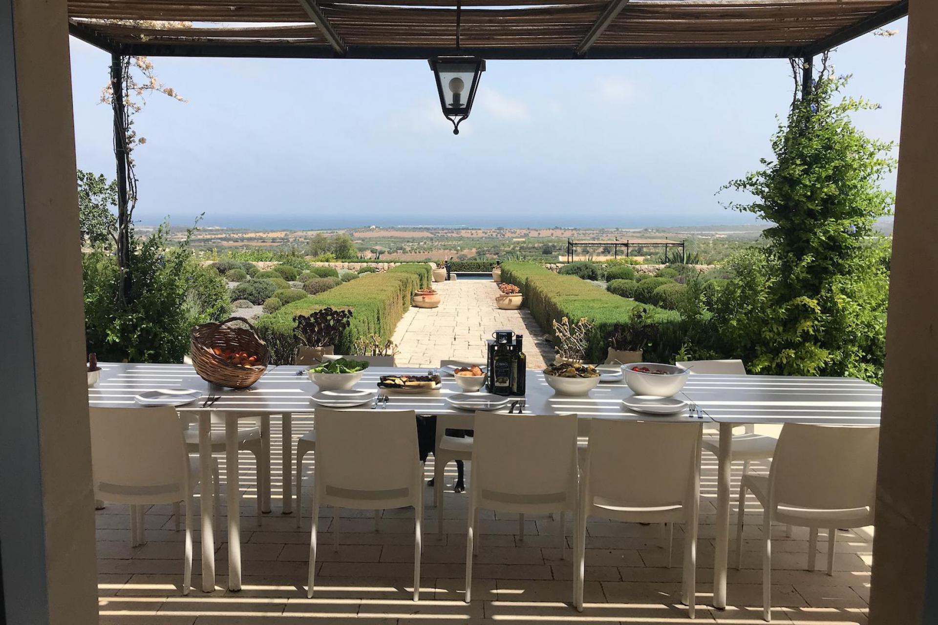 Agriturismo Sicilie Villa Sicilië met eigen zwembad en zeezicht