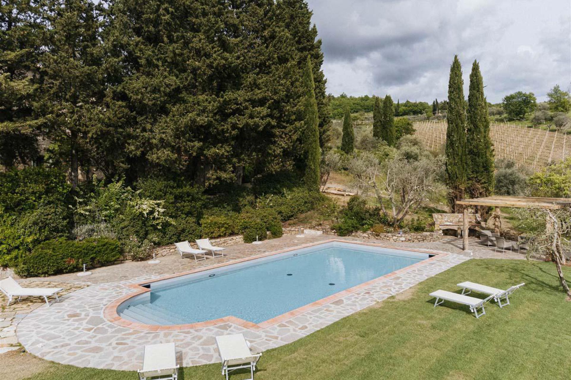 Agriturismo in Chianti, tussen Siena en Florence