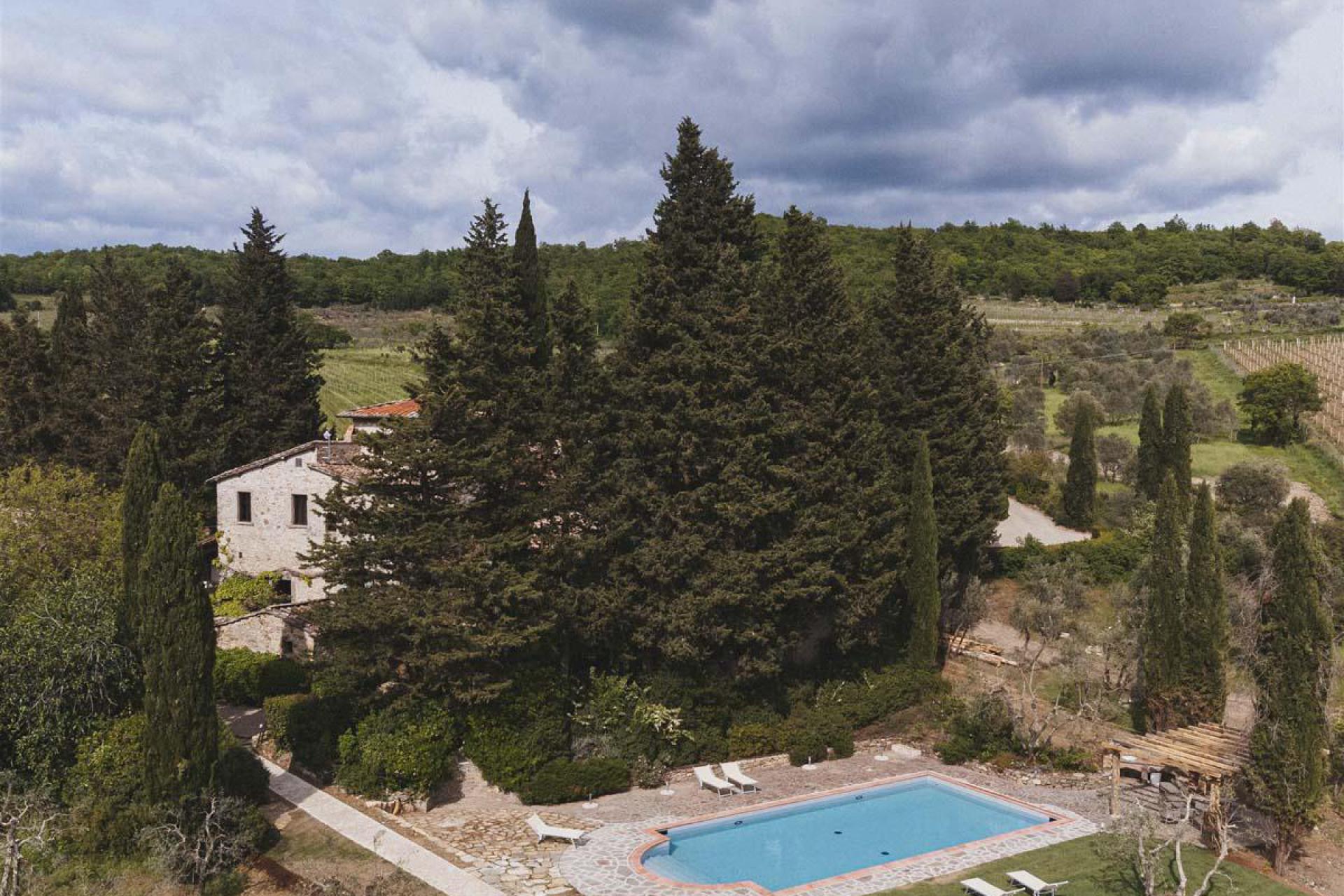 Agriturismo in Chianti, tussen Siena en Florence