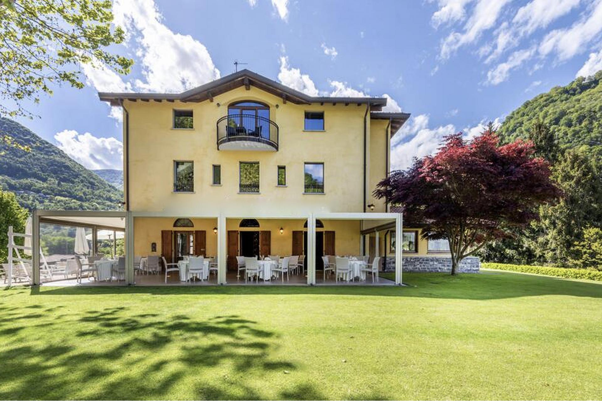 Knusse agriturismo Comomeer met gezellig restaurant