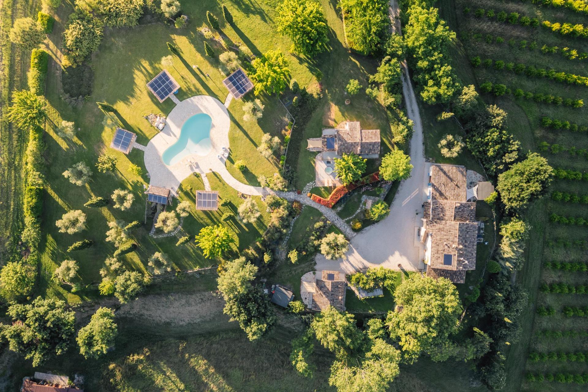 Knusse agriturismo le Marche nabij authentiek dorpje