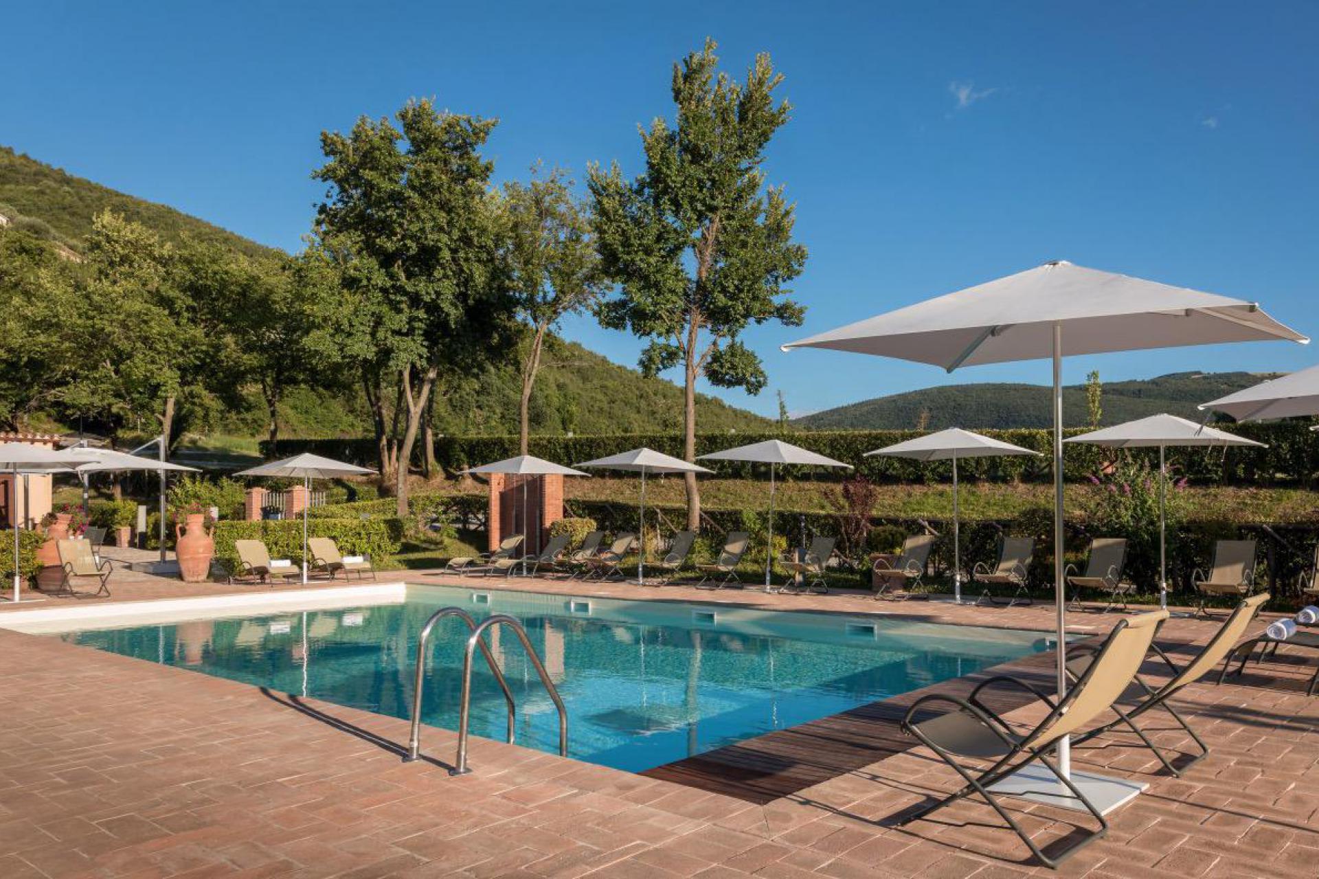 Kleinschalig familie resort in het hart van Umbrie