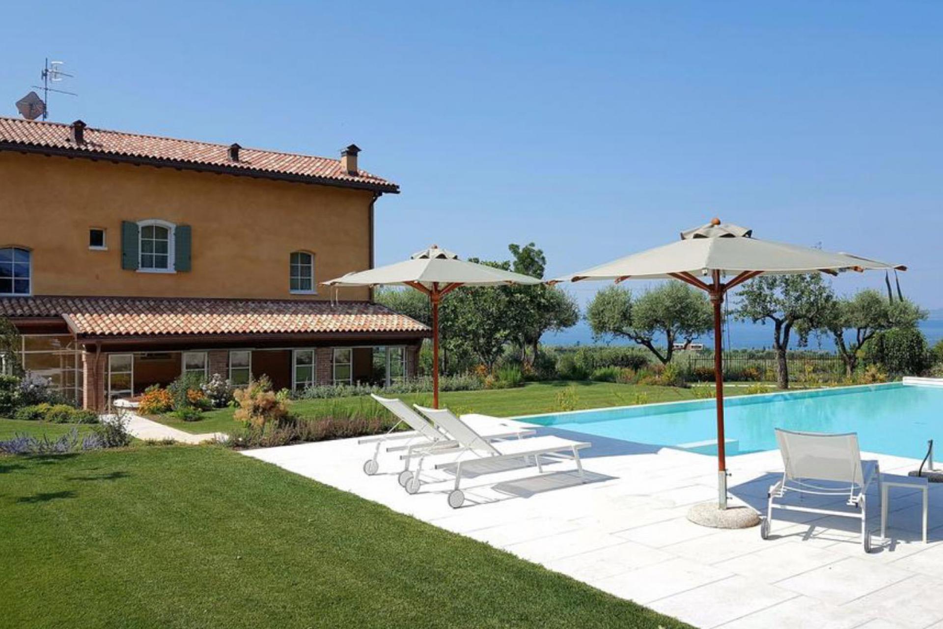B&B stijl agriturismo aan het Gardameer met mooi uitzicht