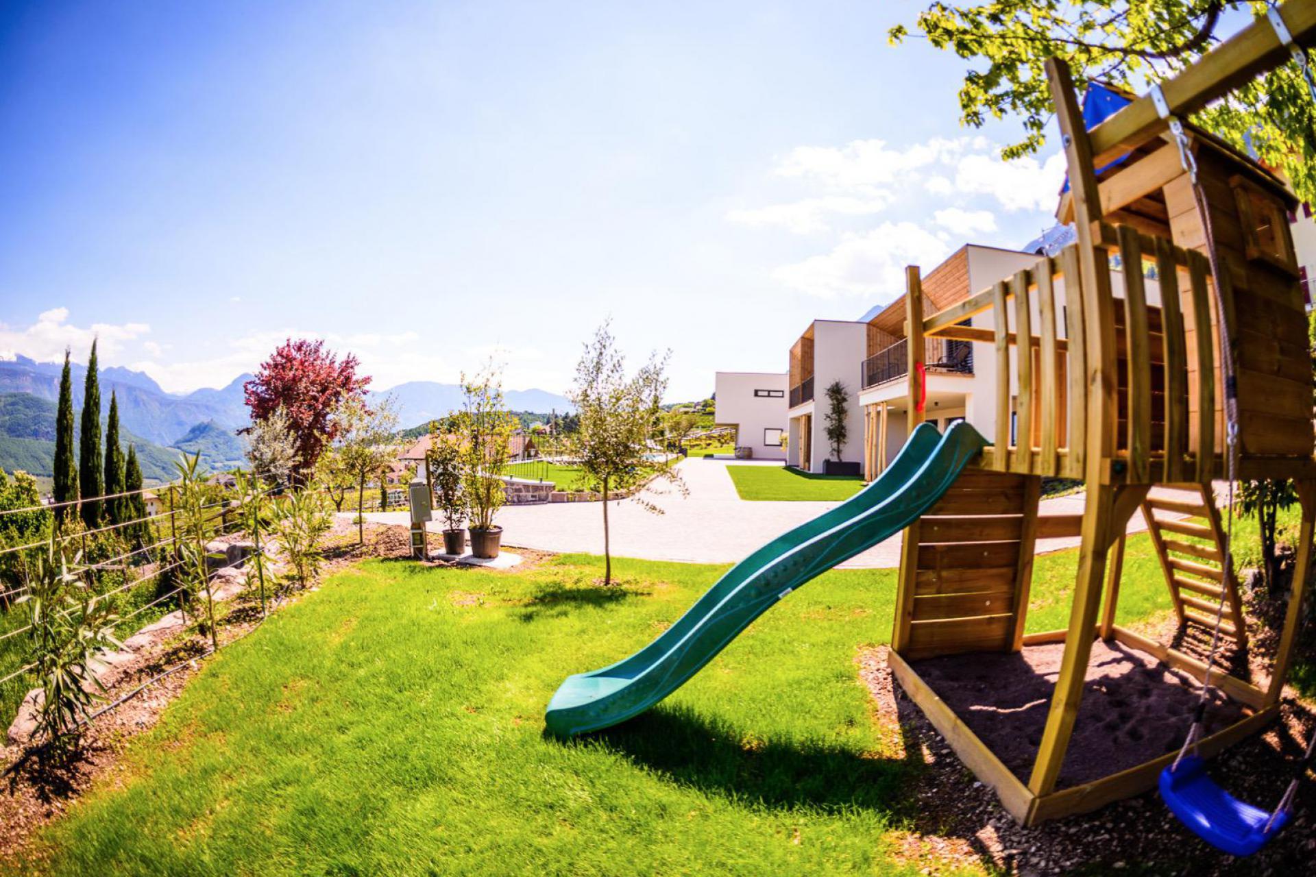 Agriturismo in de Dolomieten tussen wijngaarden en appelbomen