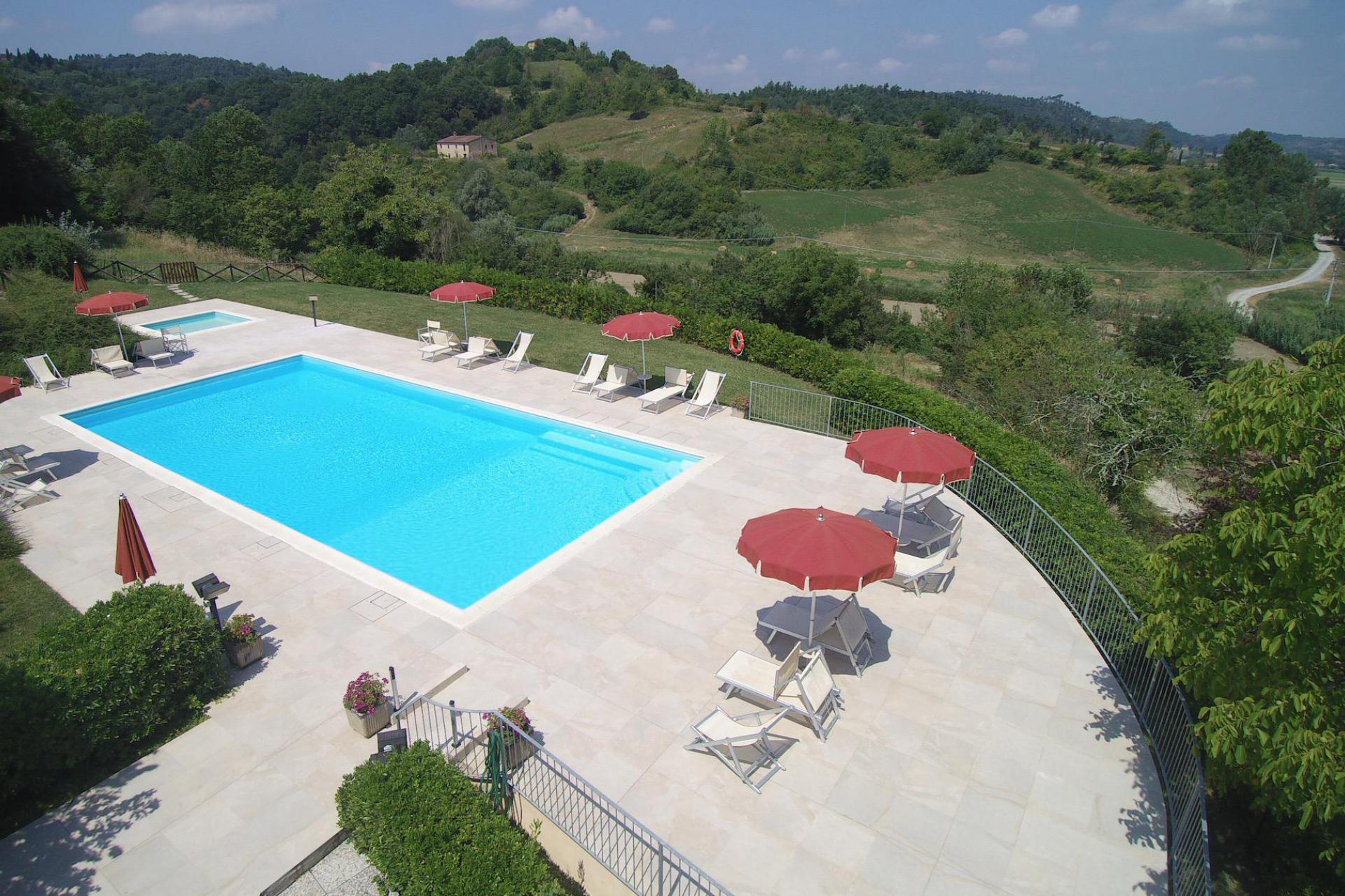 Agriturismo voor gezinnen met ruim zwembad en kinderbad
