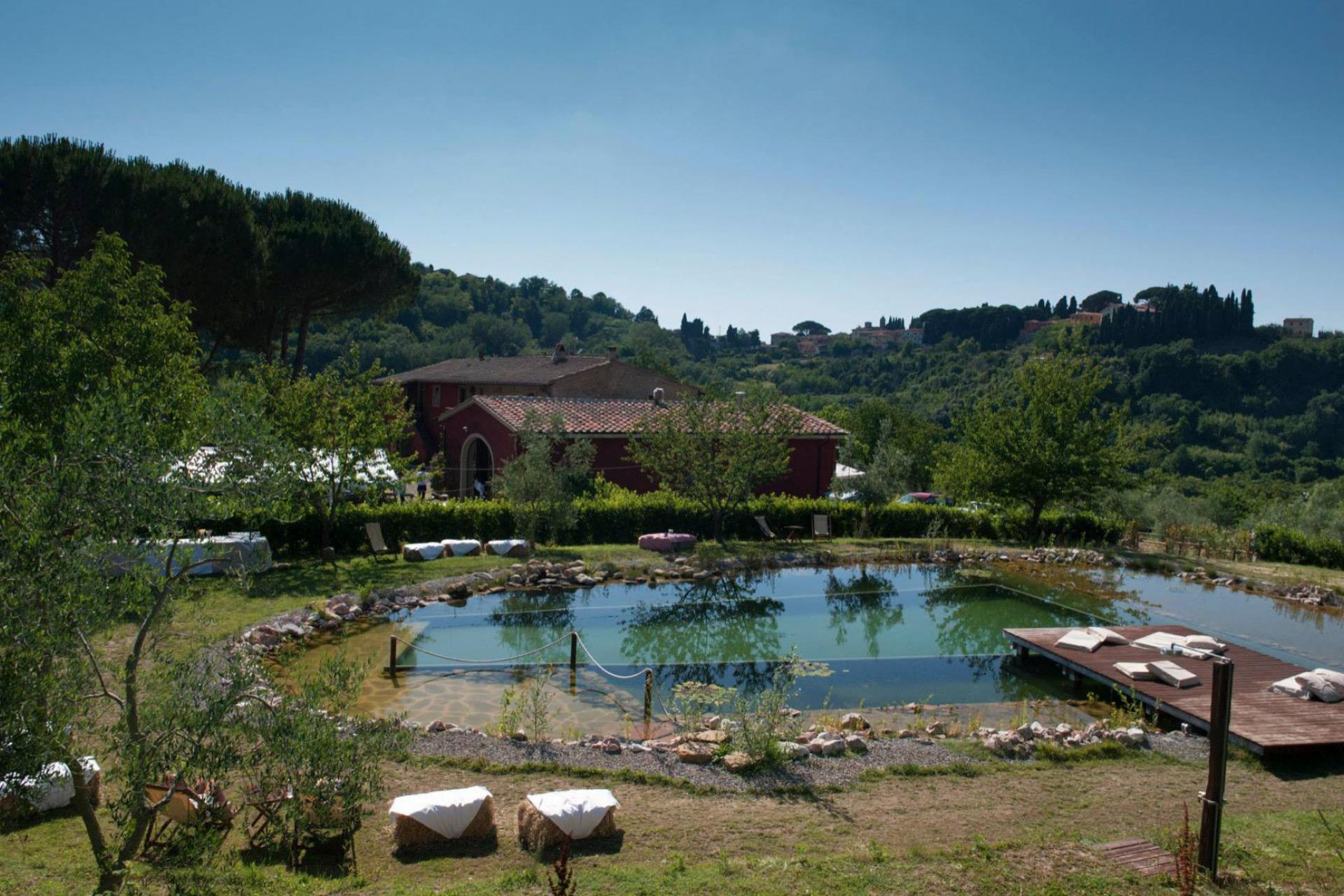 Knusse agriturismo op het Toscaanse platteland