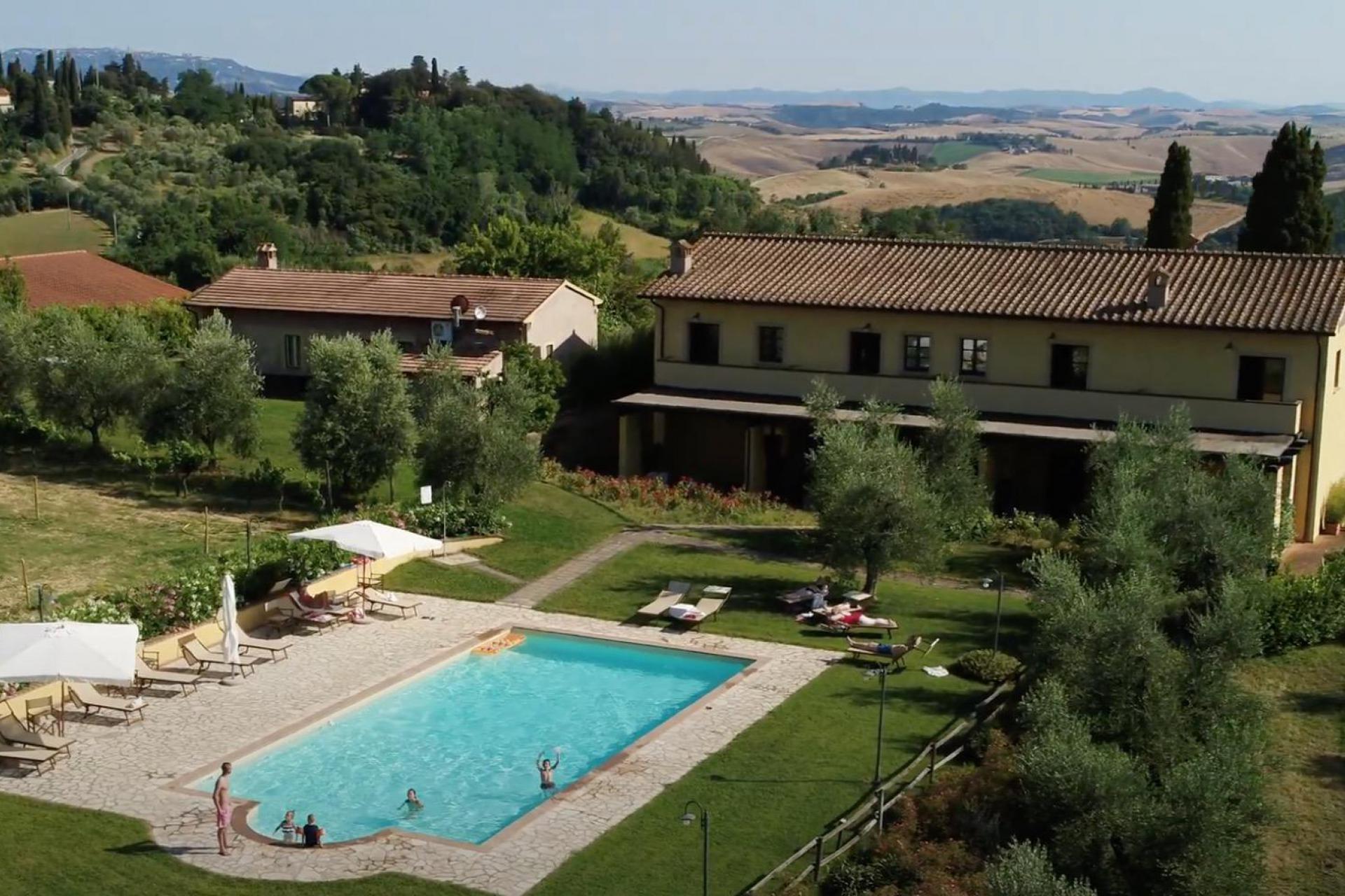 Wijnboerderij in Toscane met prachtig uitzicht