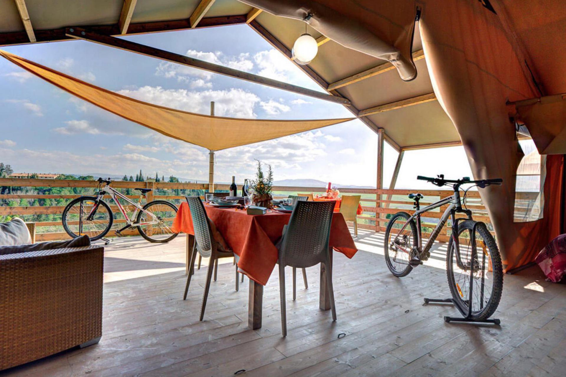 Glamping Toscane, ideaal voor families