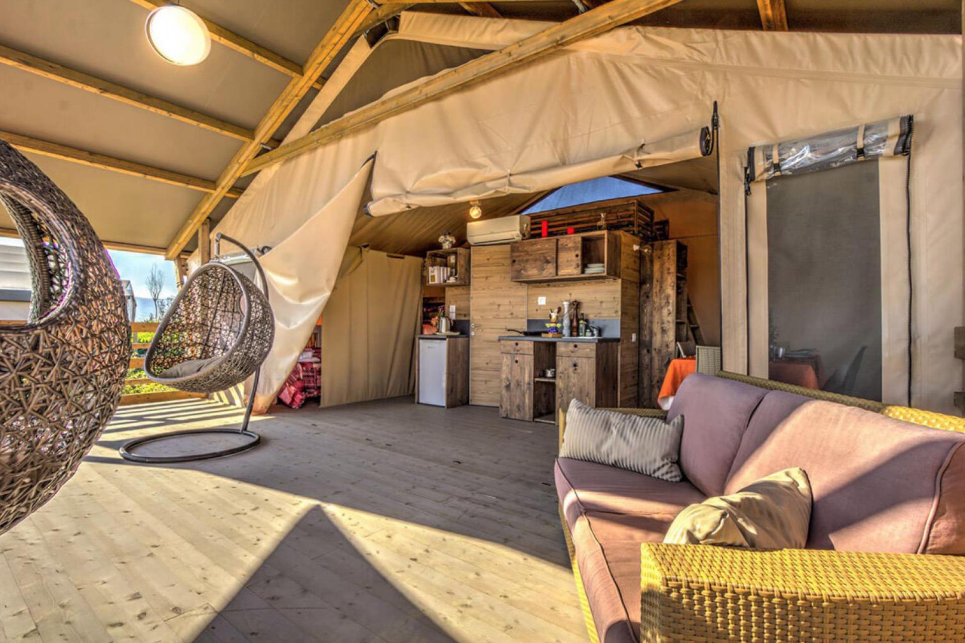 Luxe glamping vlakbij Volterra