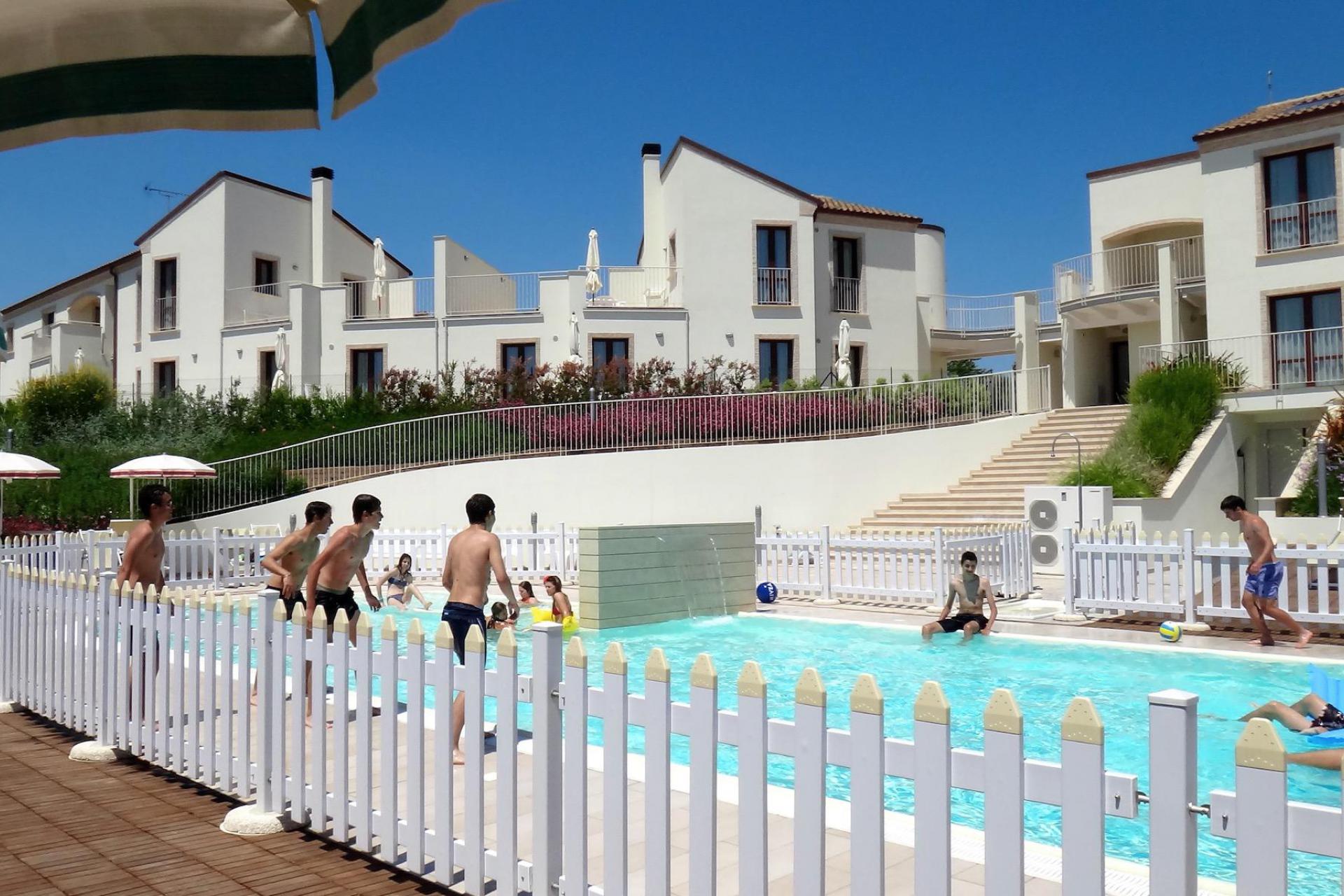 Familievriendelijke agriturismo met uitzicht op zee