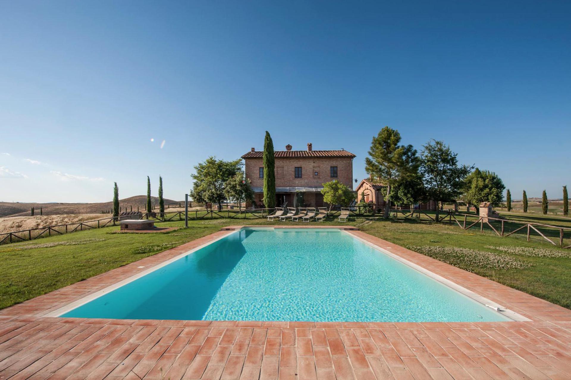 2. Panoramische agriturismo met prachtig uitzicht op Siena