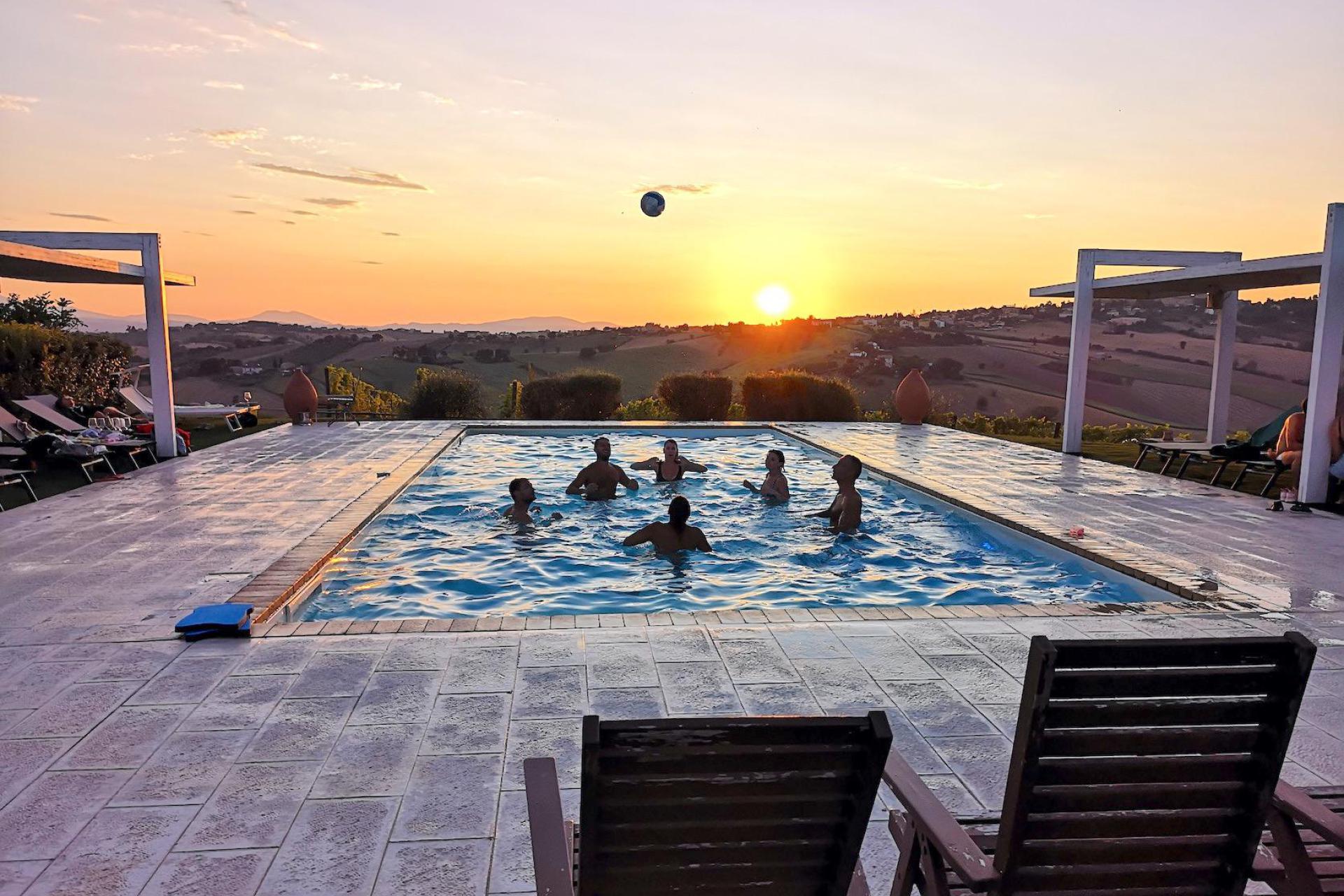 Agriturismo le Marche, stijlvolle kamers en gezellig