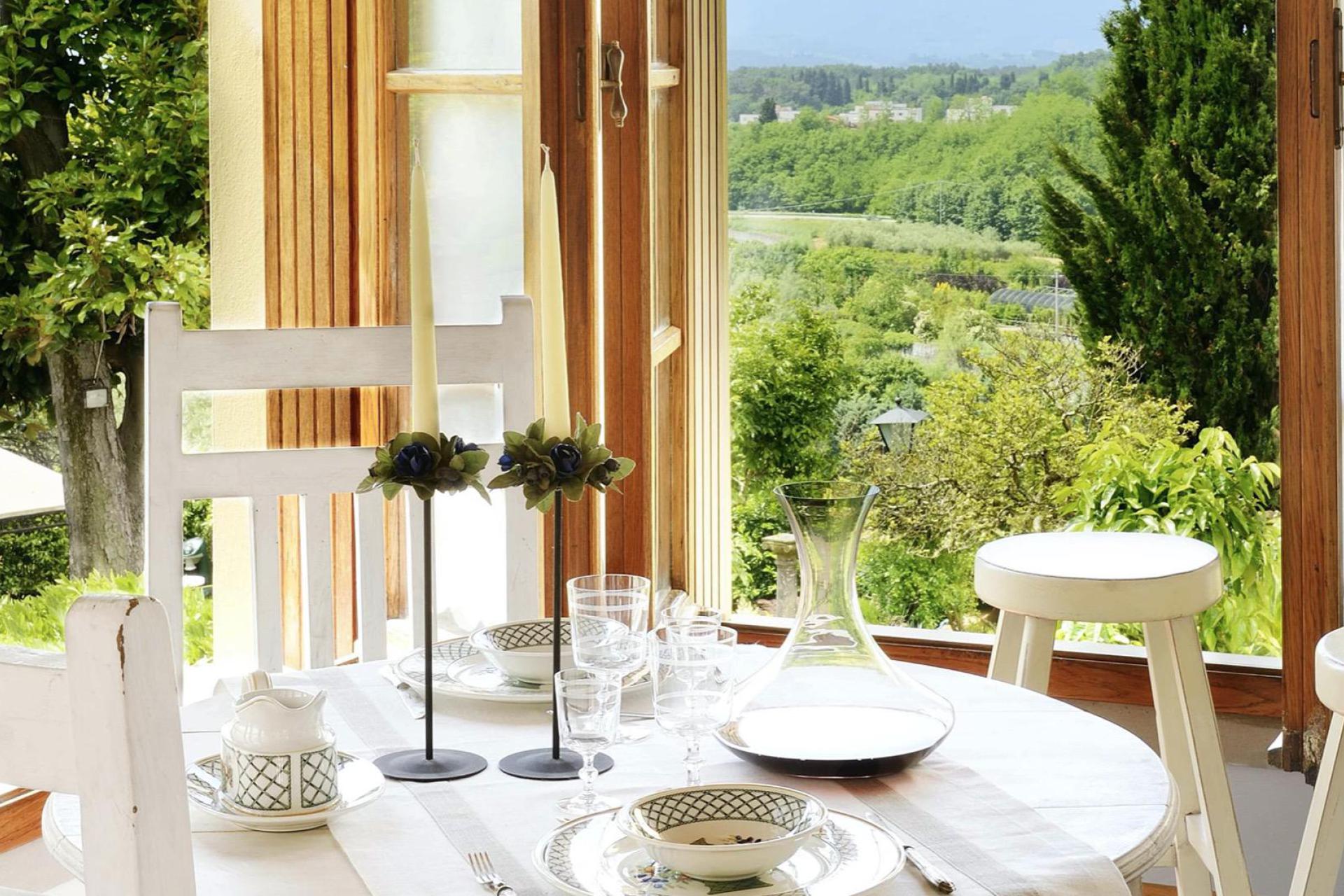 Romantische agriturismo in statige villa in Toscane