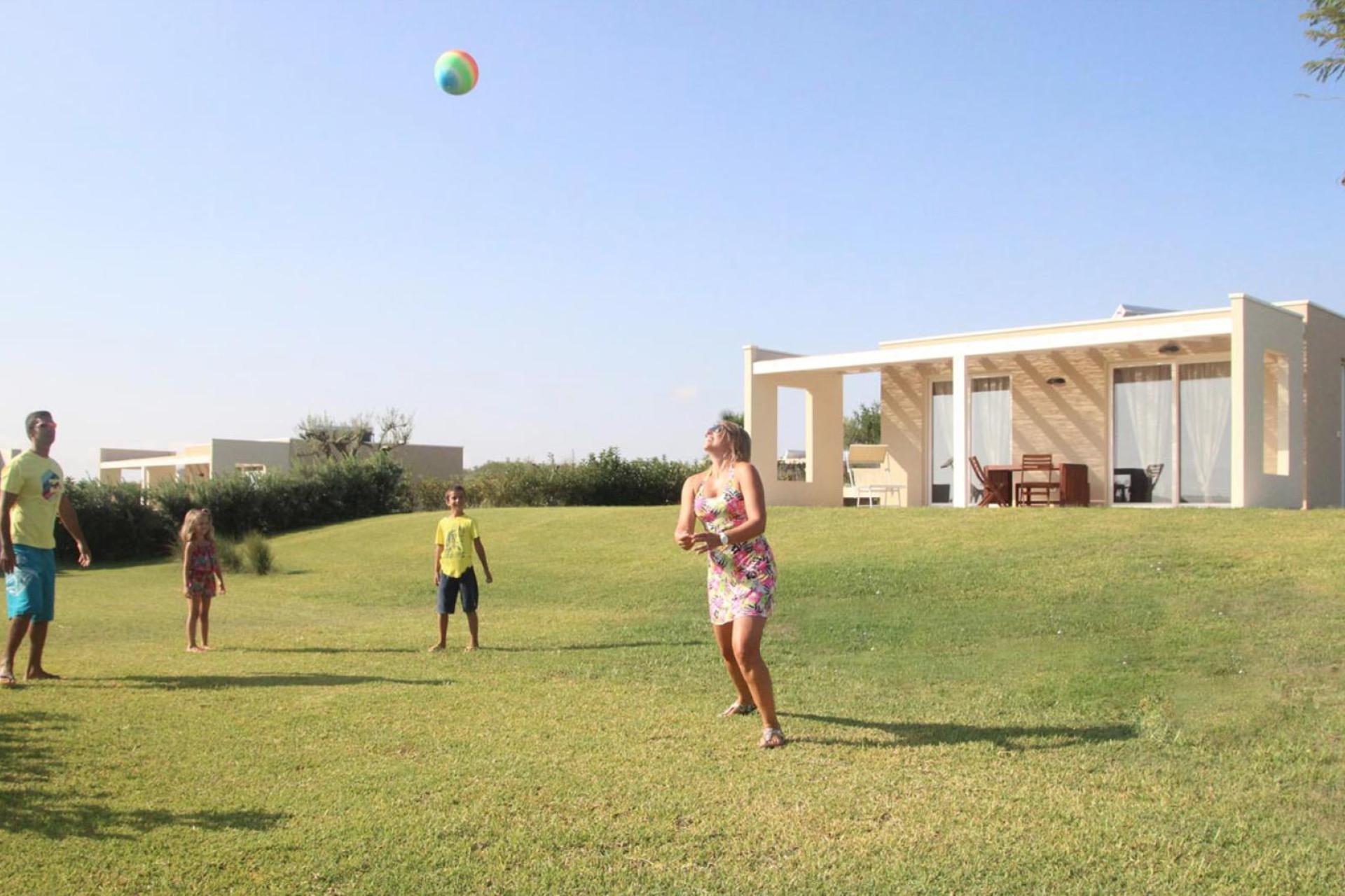 Moderne bungalows in een luxe vakantiepark op Sicilie