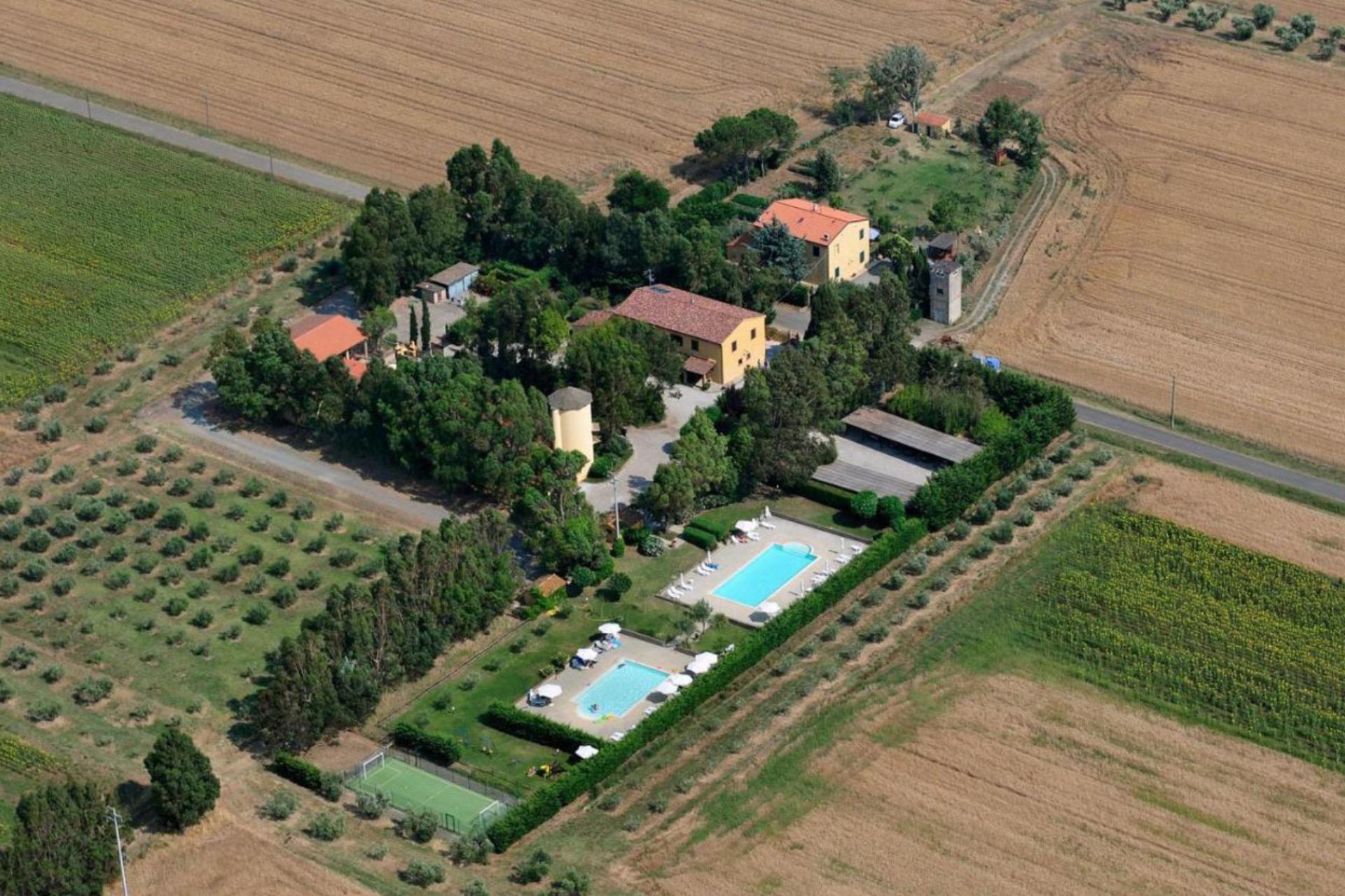 Gastvrije agriturismo vlakbij het strand in Toscane