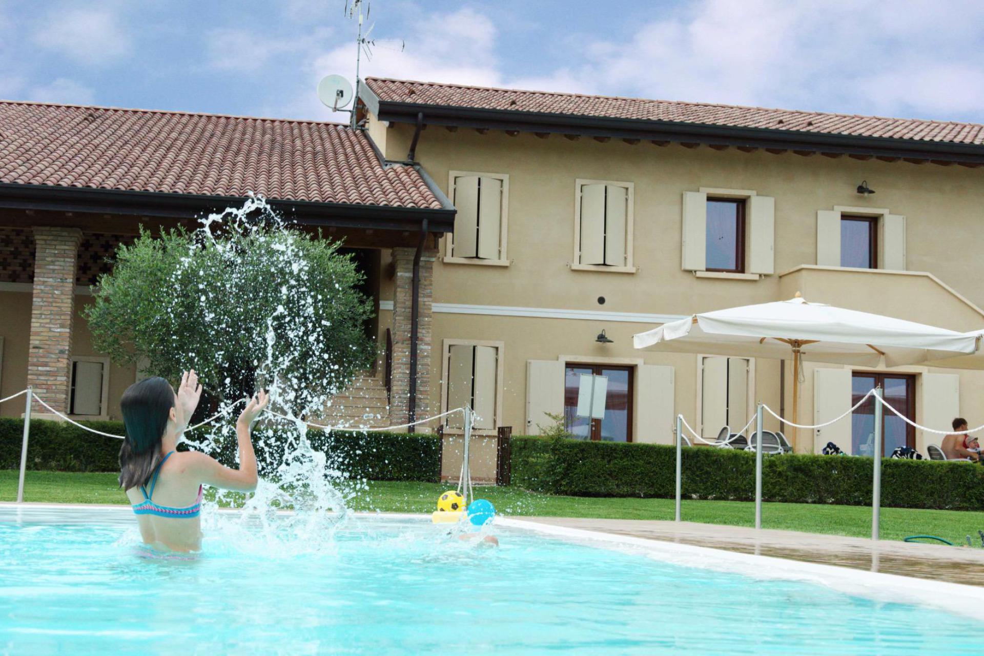 Kindvriendelijke agriturismo vlakbij het Gardameer