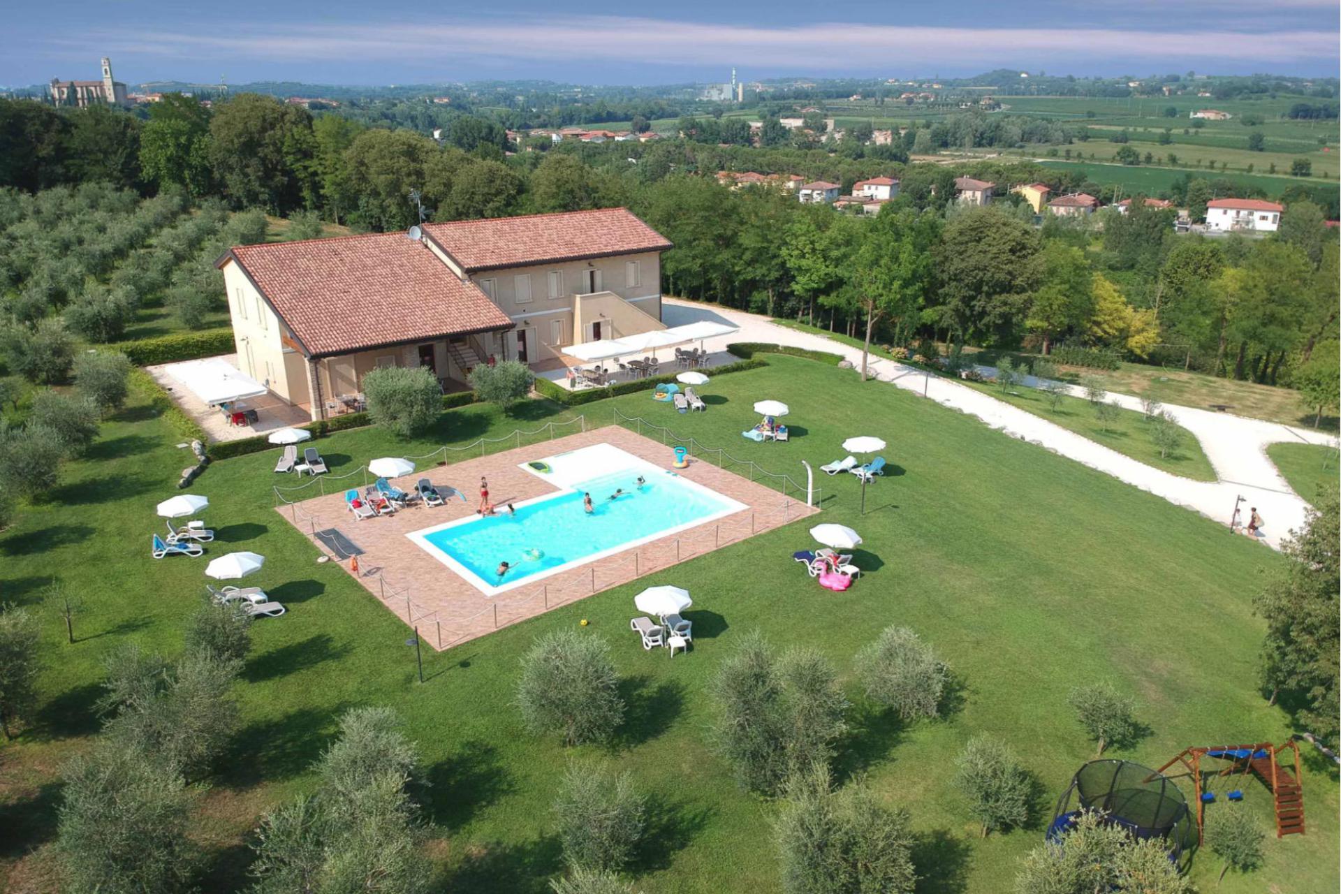 Gastvrije familie agriturismo bij het Gardameer