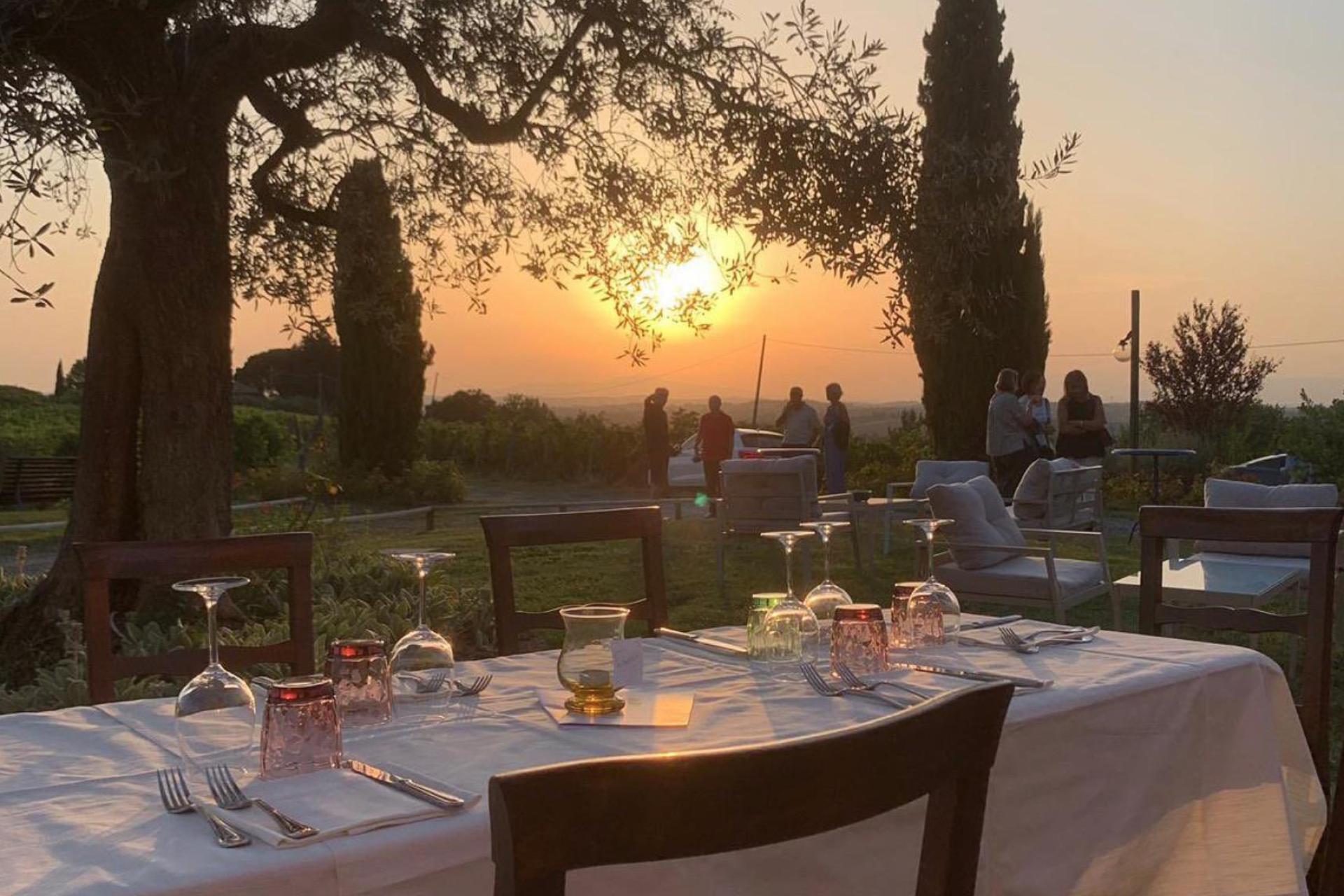Agriturismo tussen de wijngaarden in het Chiantigebied