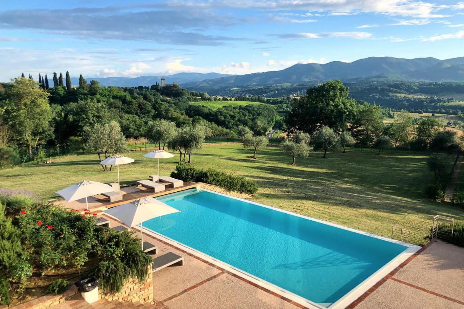 Design B&B in chique villa in Toscana