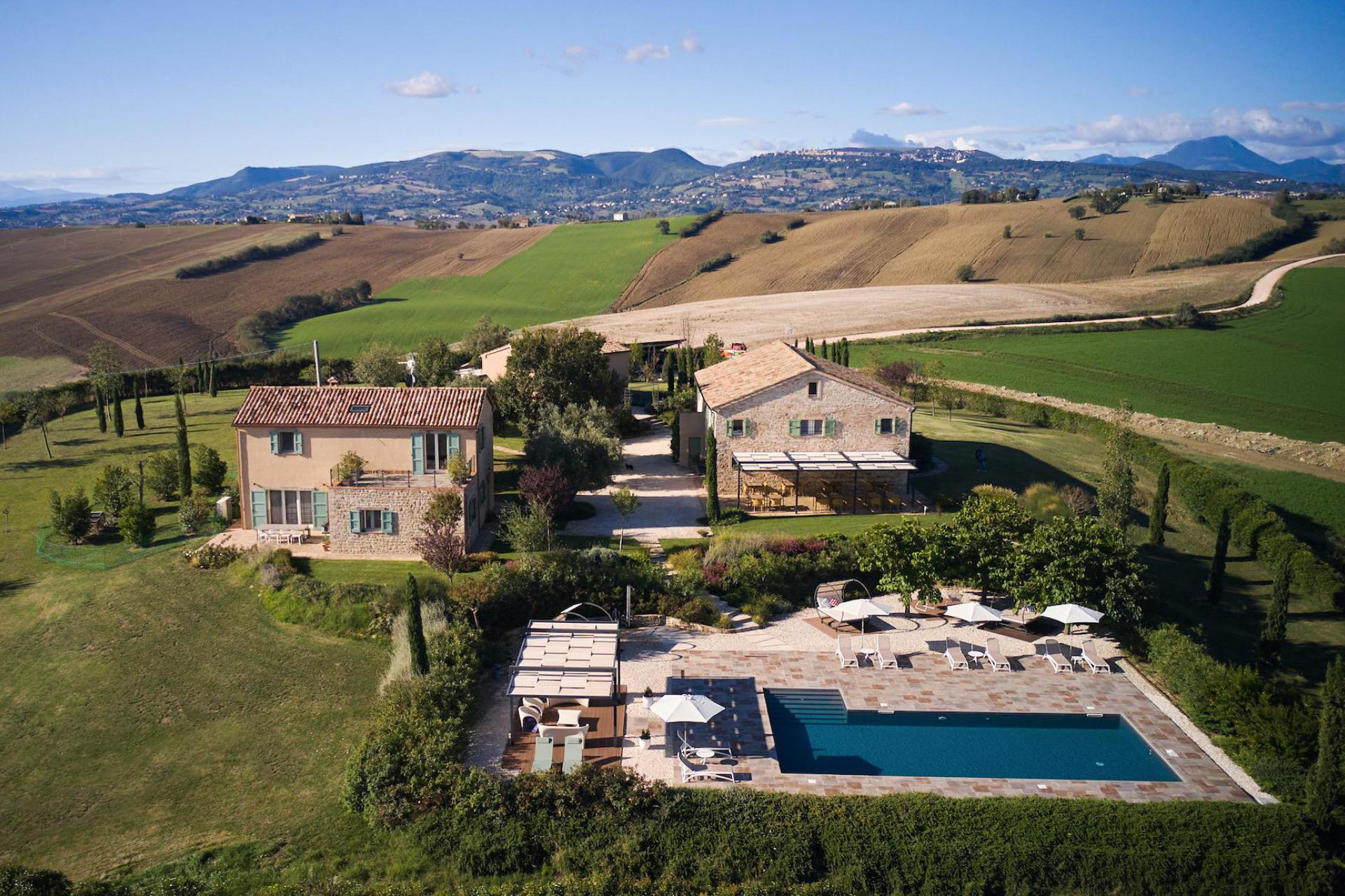 Mooi country house in de Marche met bistrot