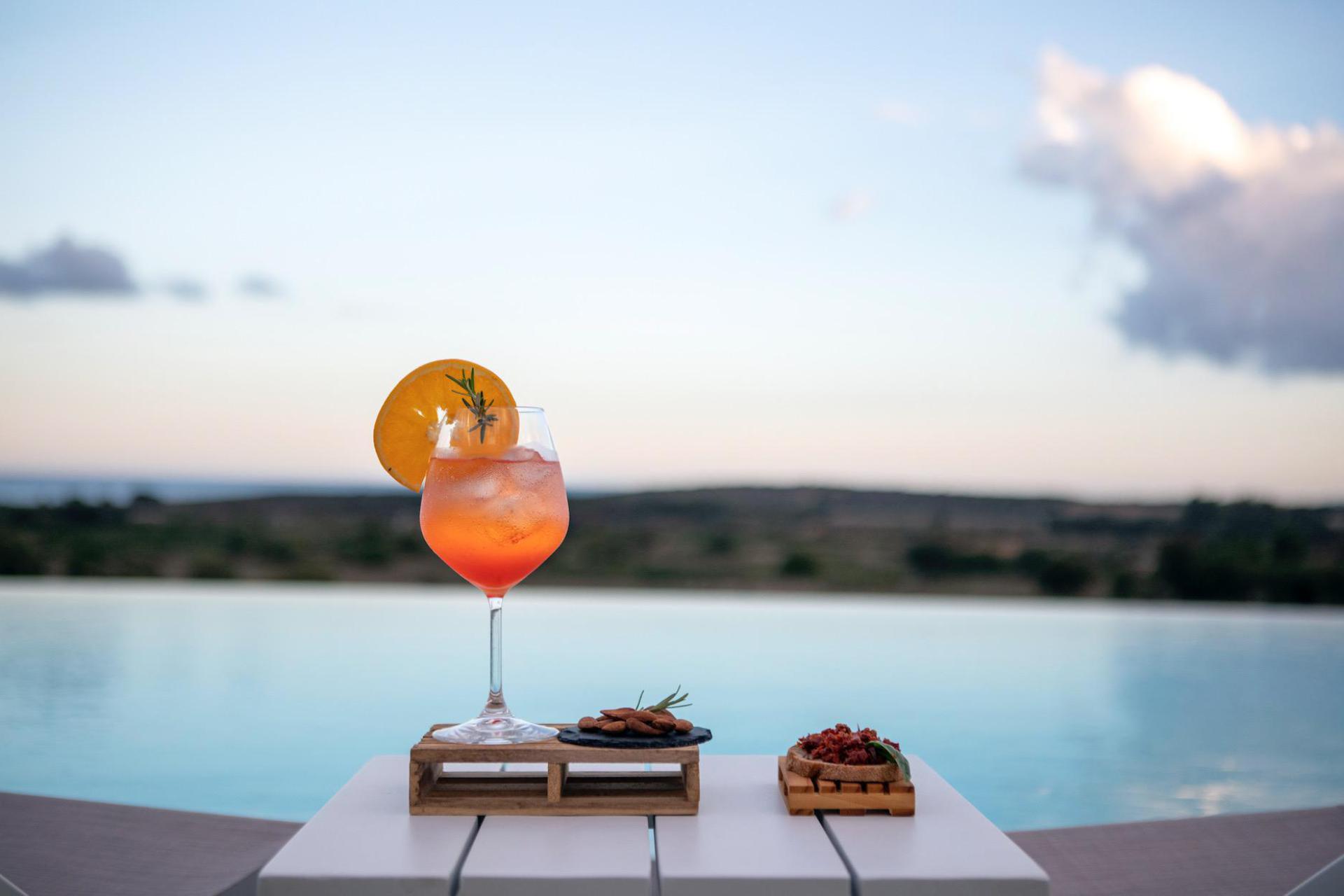 Bio agriturismo Sicilië met mooi zeezicht
