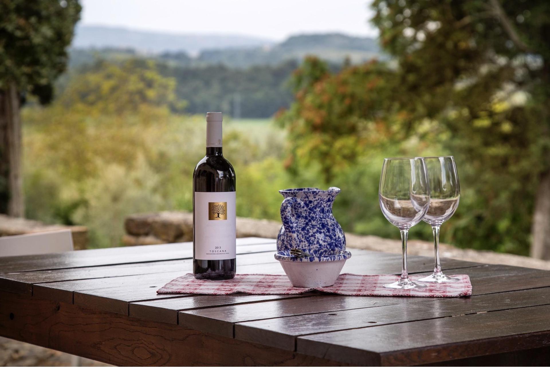 Agriturismo voor wijnliefhebbers in Toscane