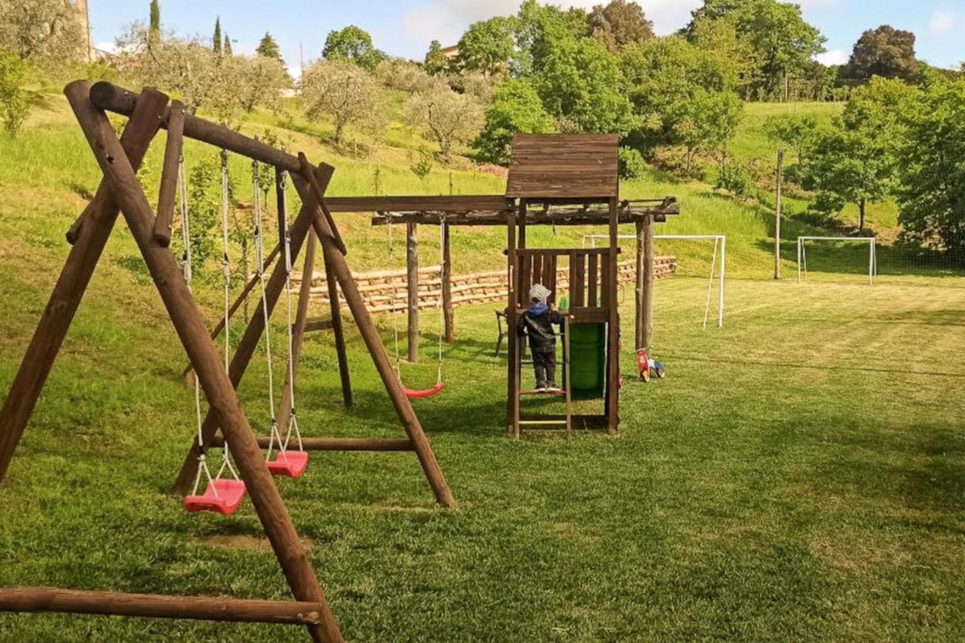 Agriturismo tussen Toscane en Umbrië, op loopafstand van een dorp
