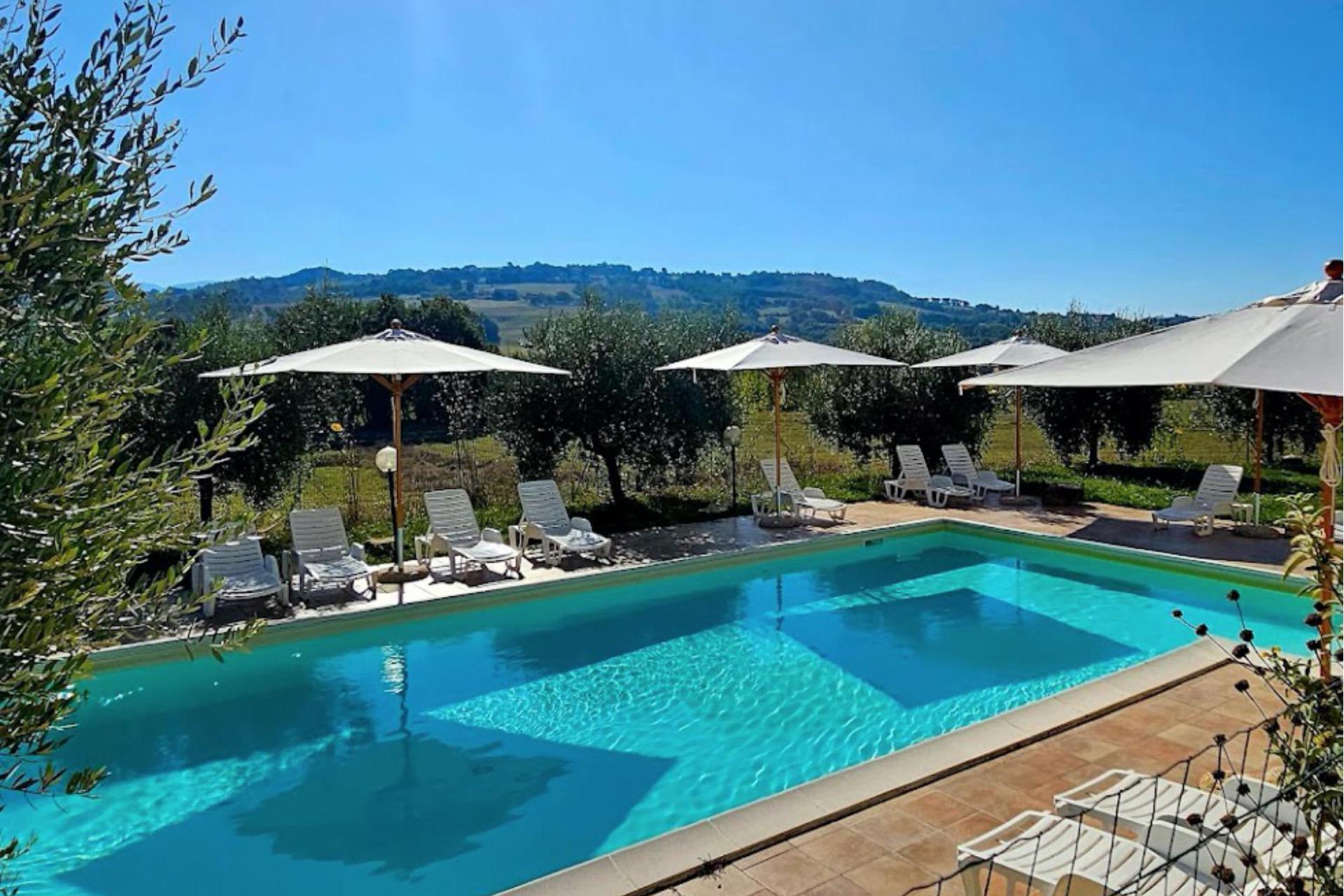 Gastvrije agriturismo op het platteland van Umbrië