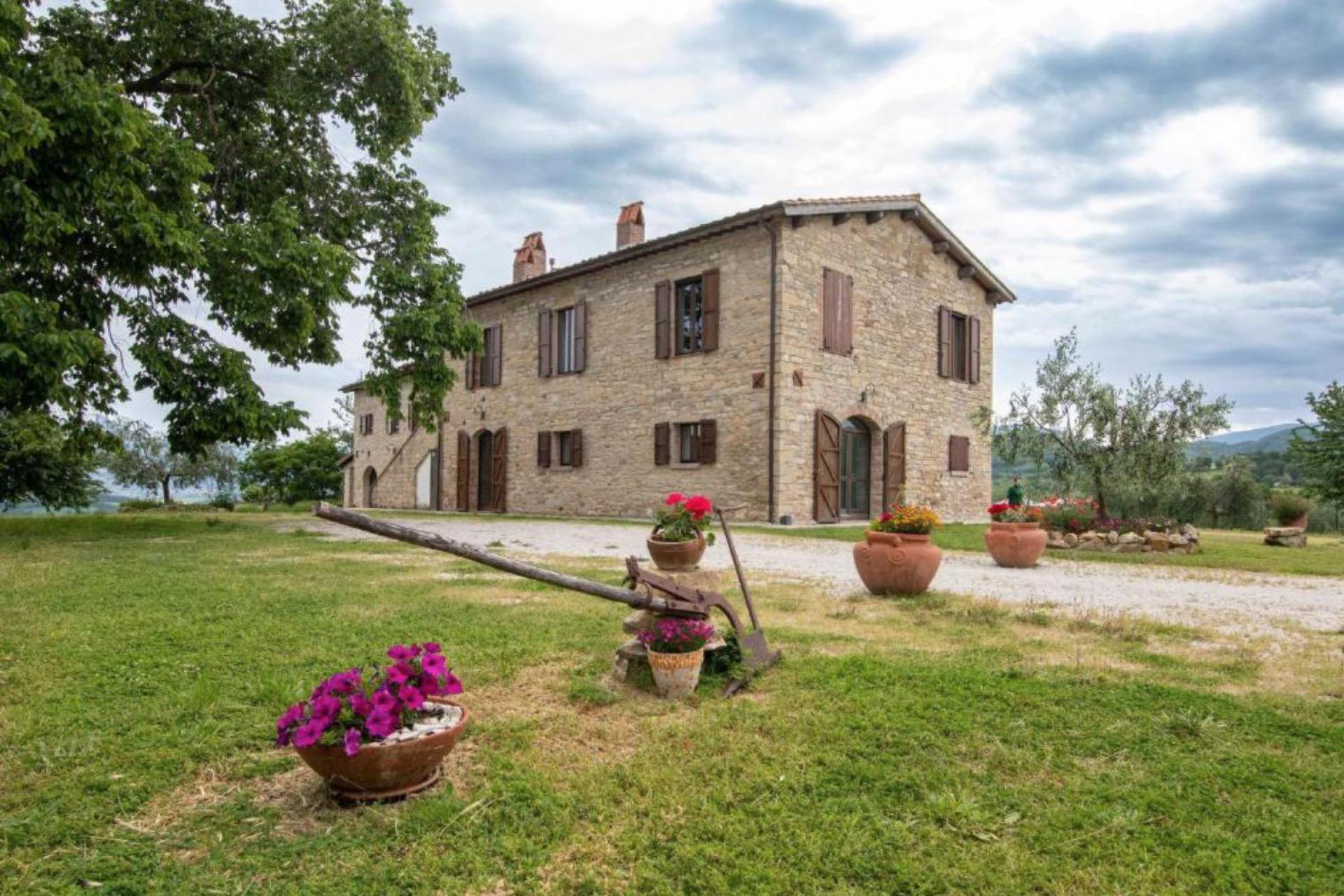 Agriturismo in Umbrie met authentiek restaurant