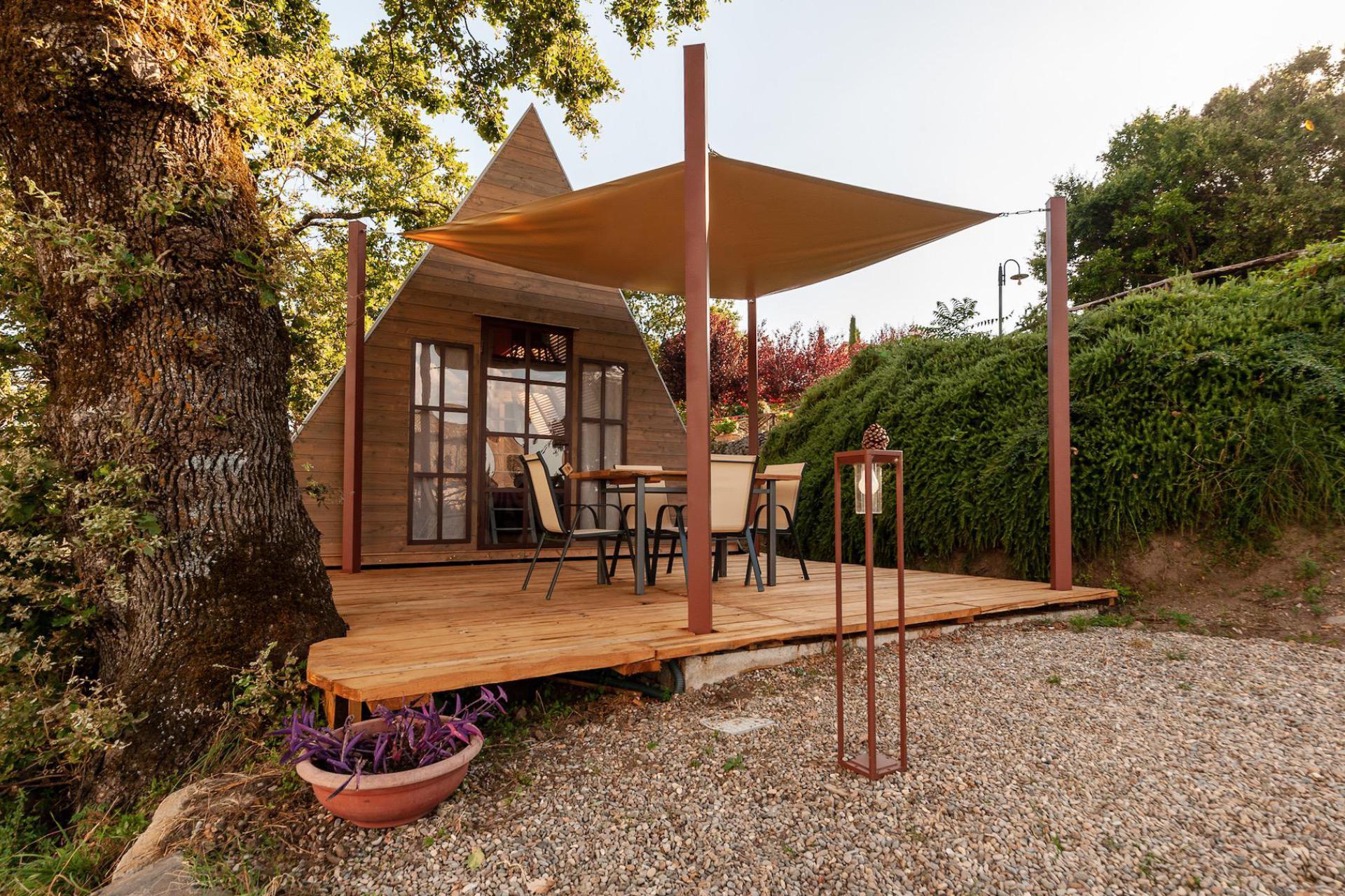 Agriturismo in Midden-Italie met appartamenten en glamping