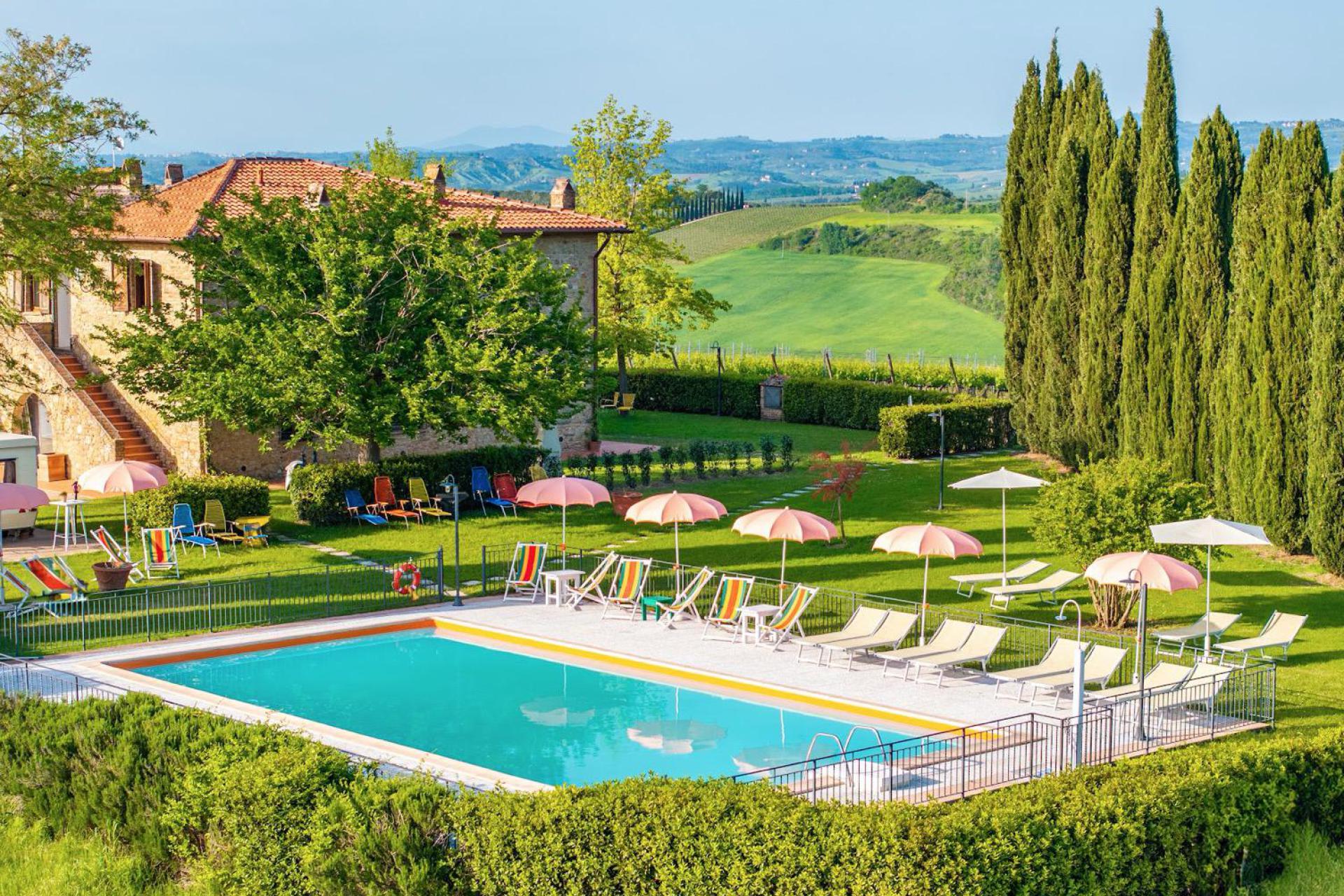 Authentieke agriturismo in Toscane met gezellige sfeer
