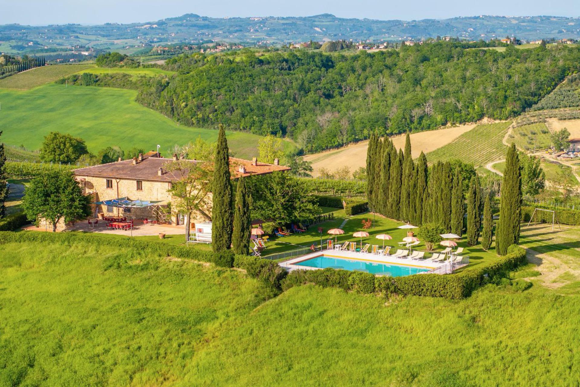 Authentieke agriturismo in Toscane met gezellige sfeer
