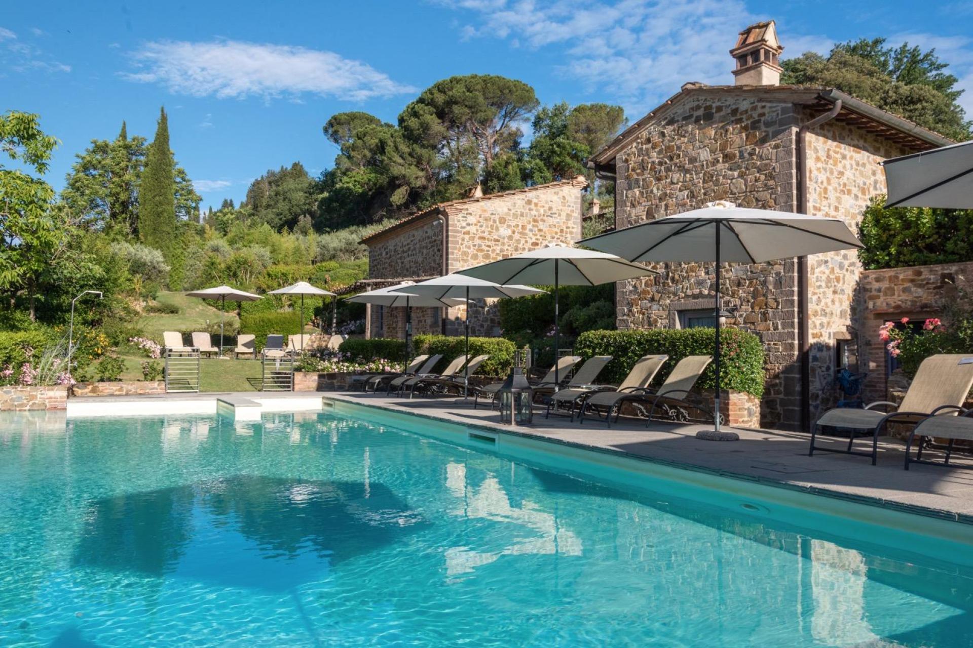 Romantische agriturismo met uitzicht op San Gimignano