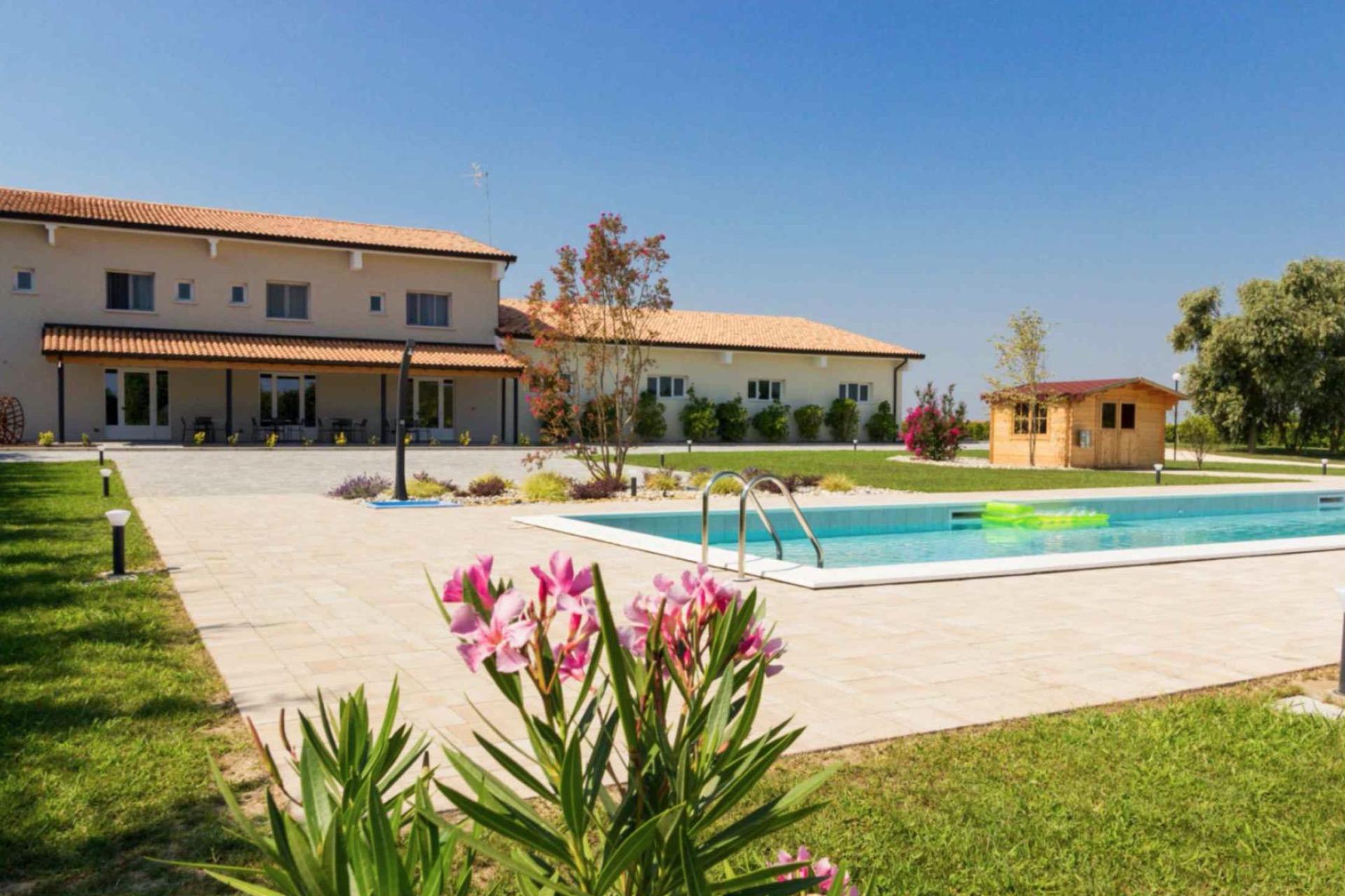 Knusse agriturismo vlakbij zee en Venetie