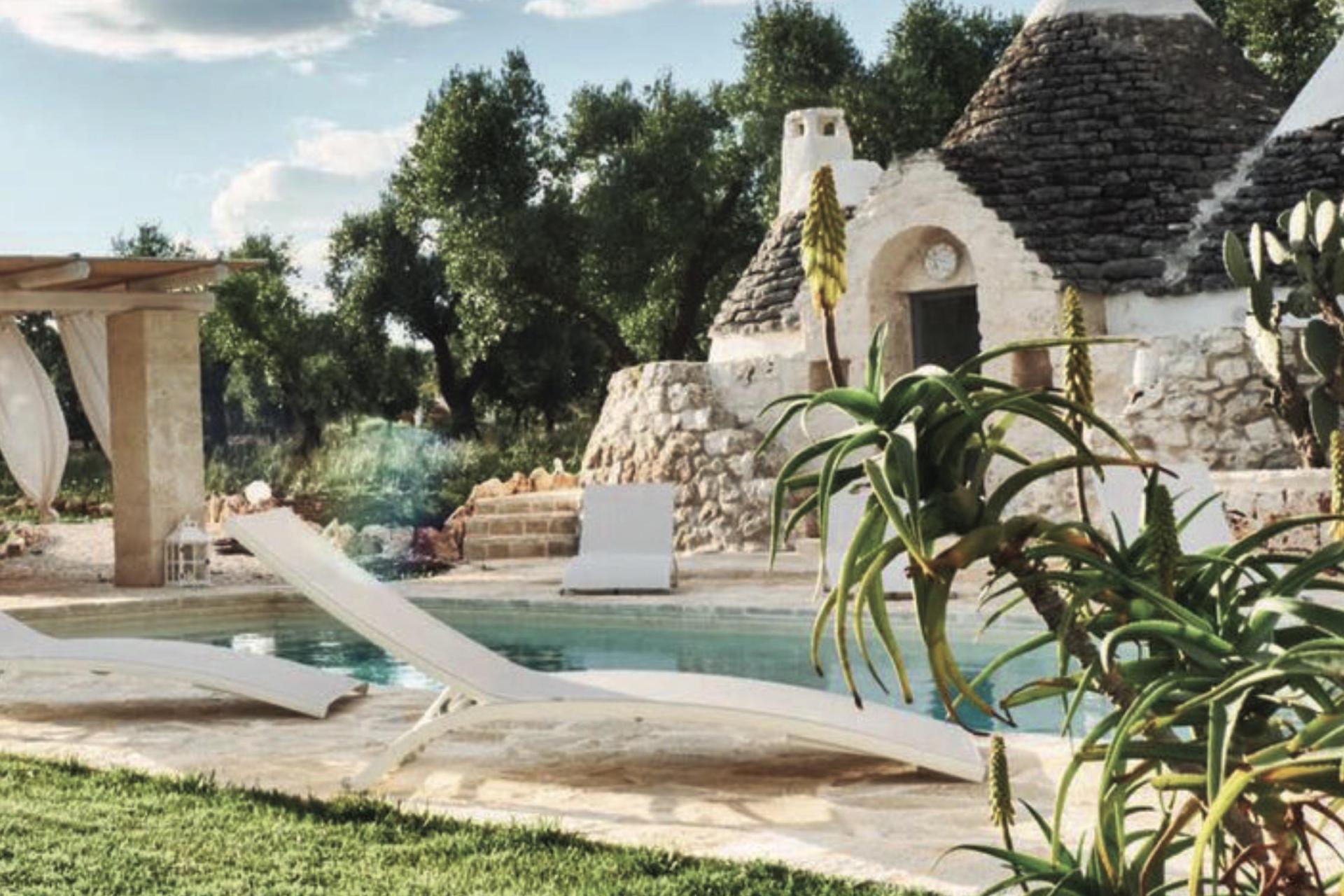 Privé trullo met zwembad in Puglia