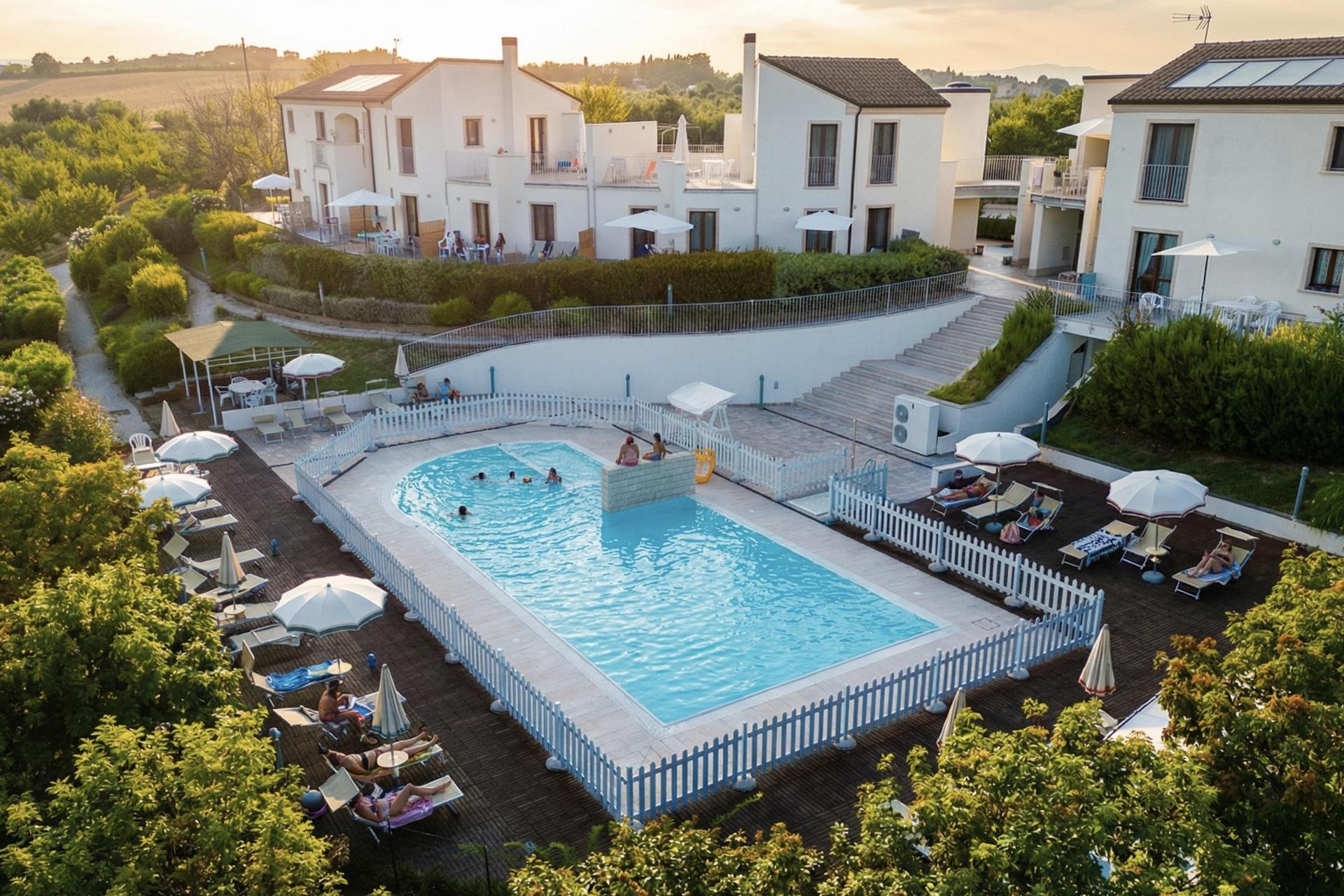 Agriturismo in le Marche, kindvriendelijk en zeezicht