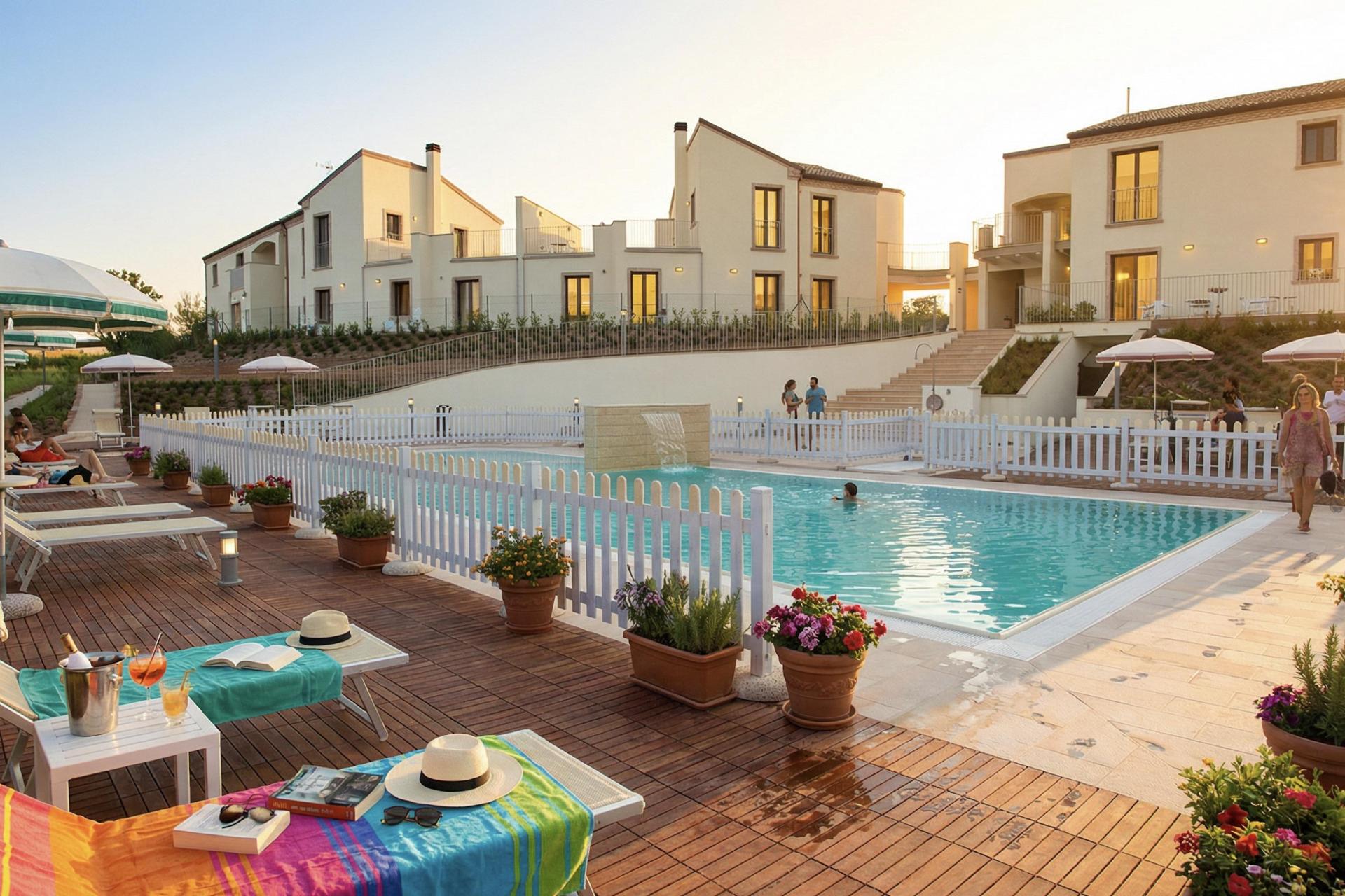 Agriturismo in le Marche, kindvriendelijk en zeezicht