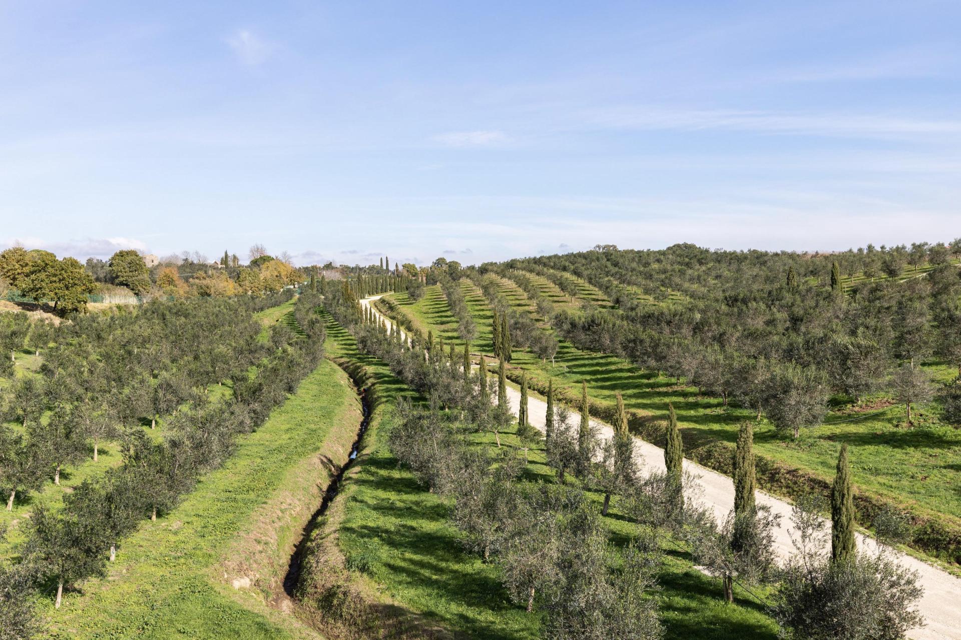 Charmante agriturismo tussen Lazio en Toscane met spa en restaurant