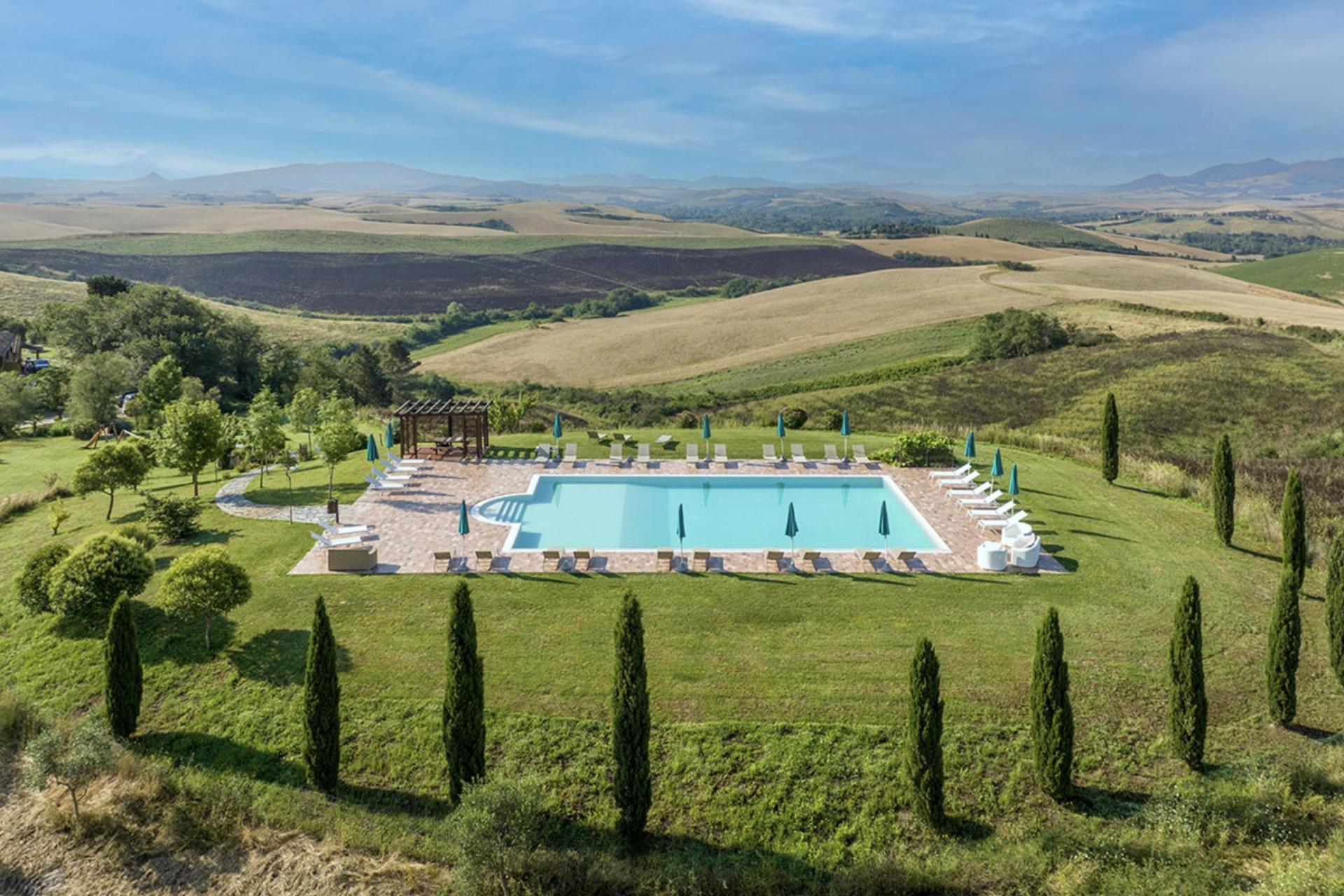 Authentieke agriturismo in Toscane met mooi uitzicht