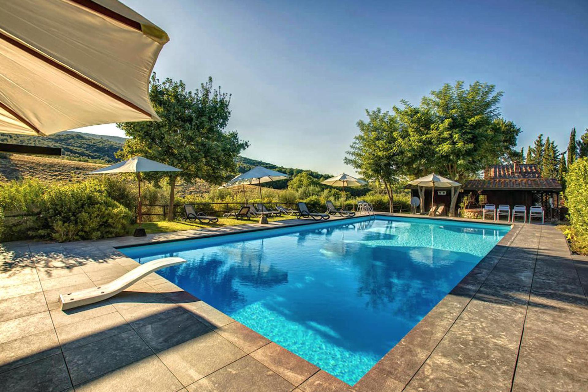 Agriturismo Toscane bij San Gimignano met restaurant