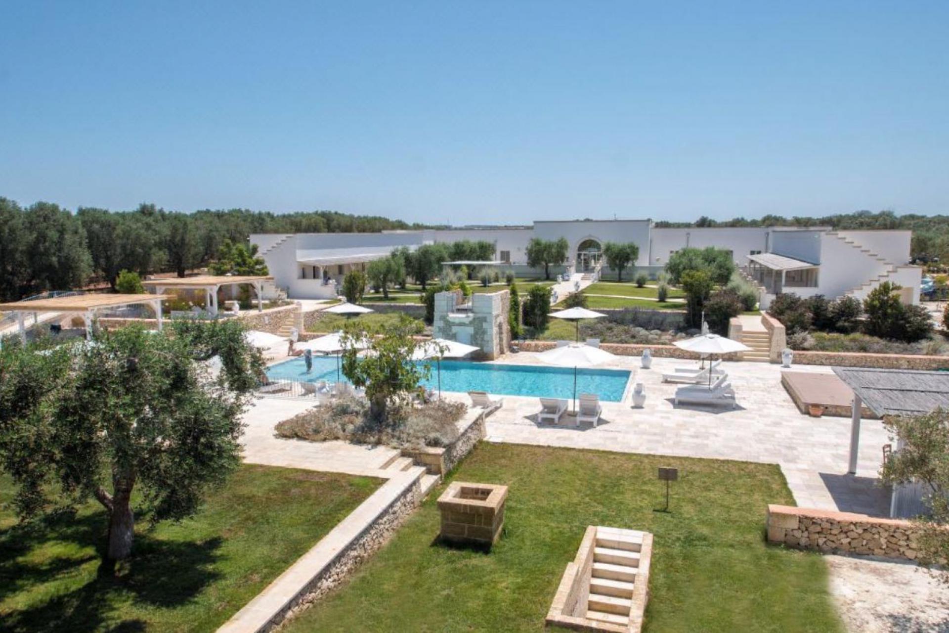 Luxe masseria in Puglia met restaurant