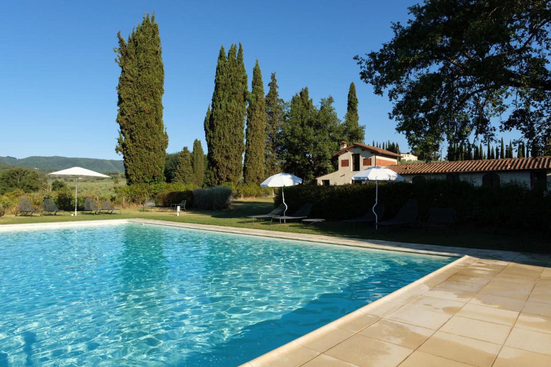 Mooie wijn agriturismo in de Chiantistreek, Toscane