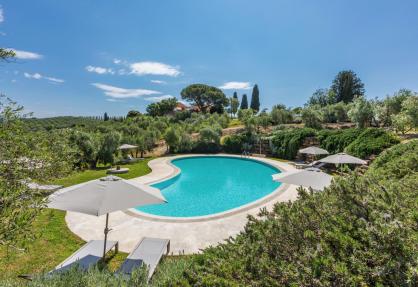 Agriturismo vlakbij zee met mountainbike routes