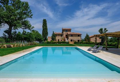 Panoramische gelegen agriturismo in Toscane
