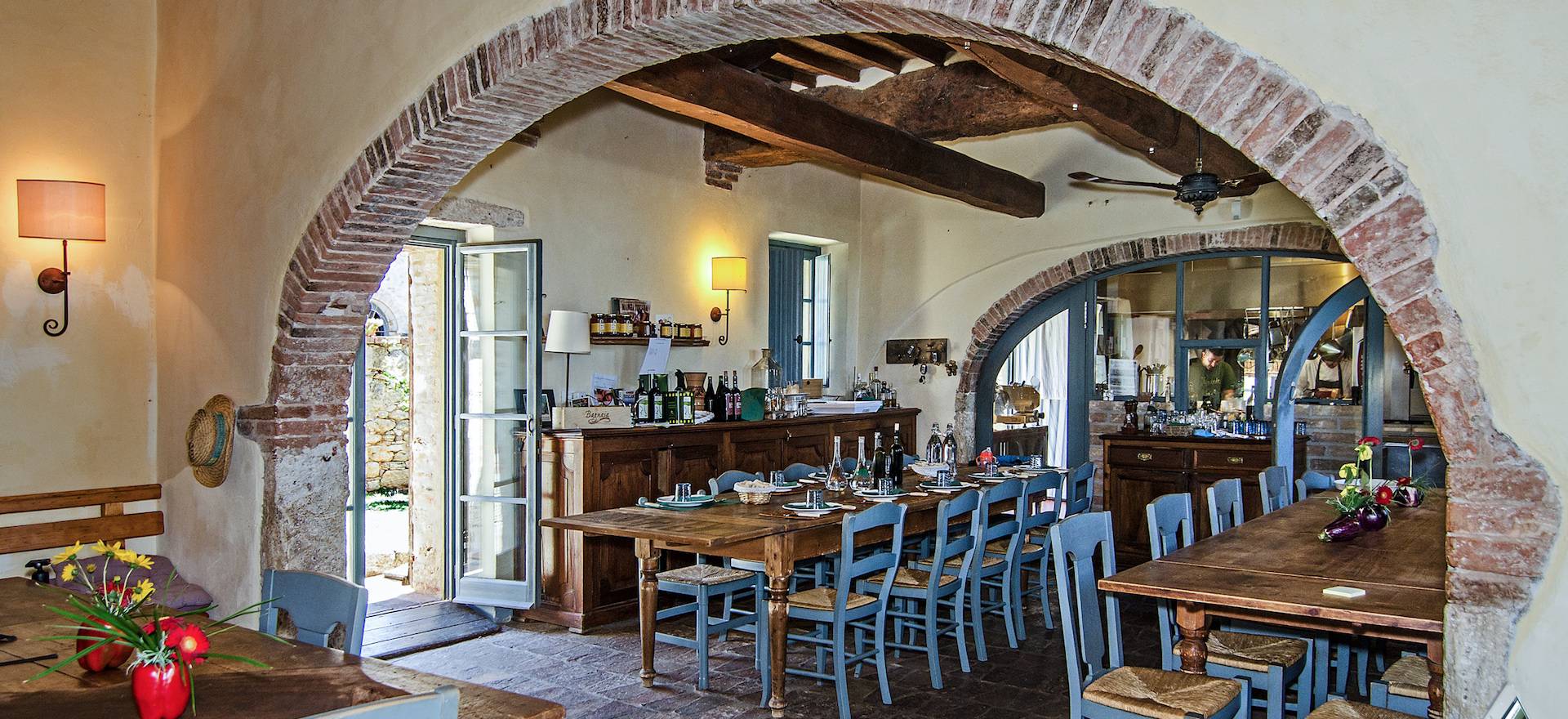 Agriturismo Toscane Agriturismo met restaurant in de buurt van Pienza