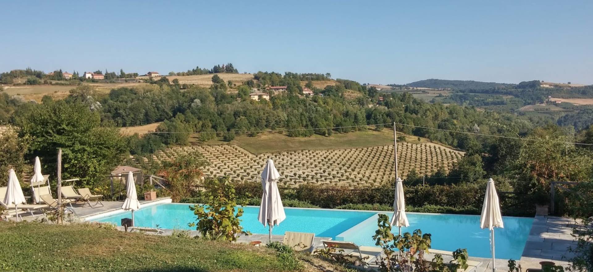 Agriturismo Piemonte Agriturismo Piemonte tussen wijgaarden met restaurant