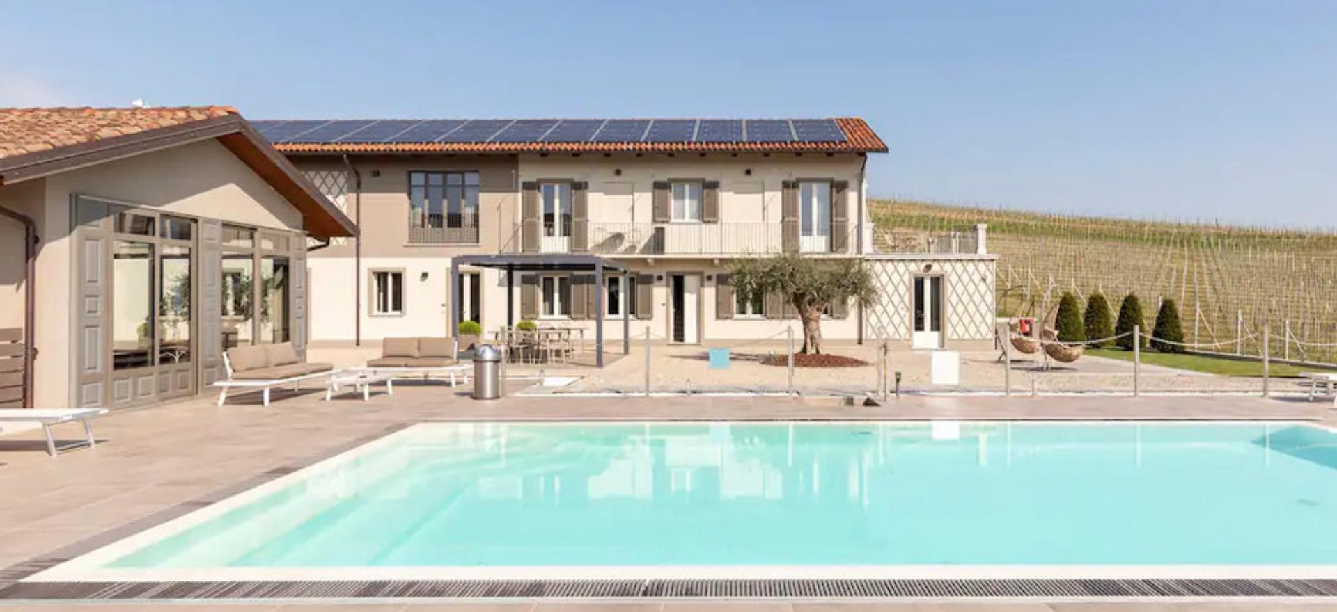 Agriturismo Piemonte Appartementen in Piemonte met zwembad