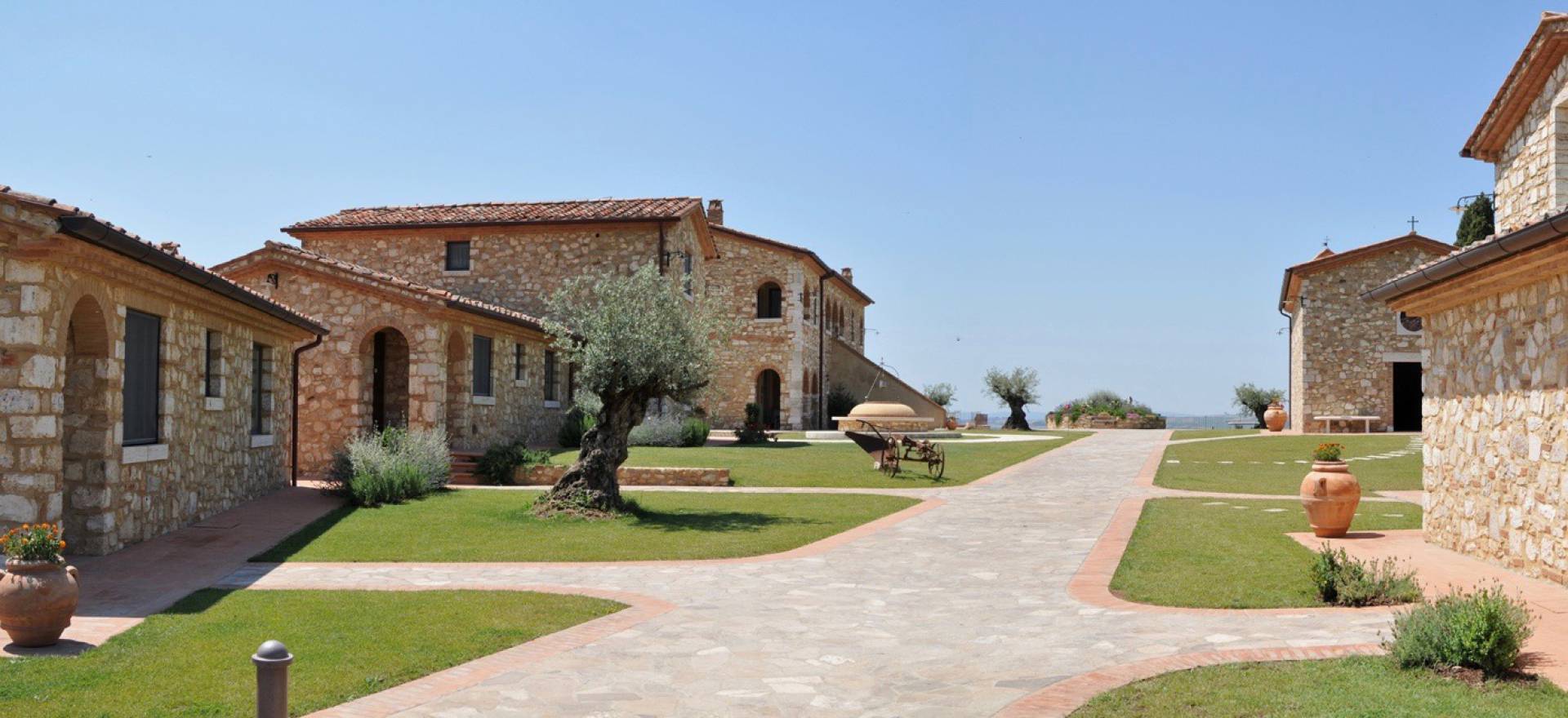 Agriturismo Toscane Mooie olijf agriturismo niet ver van Siena