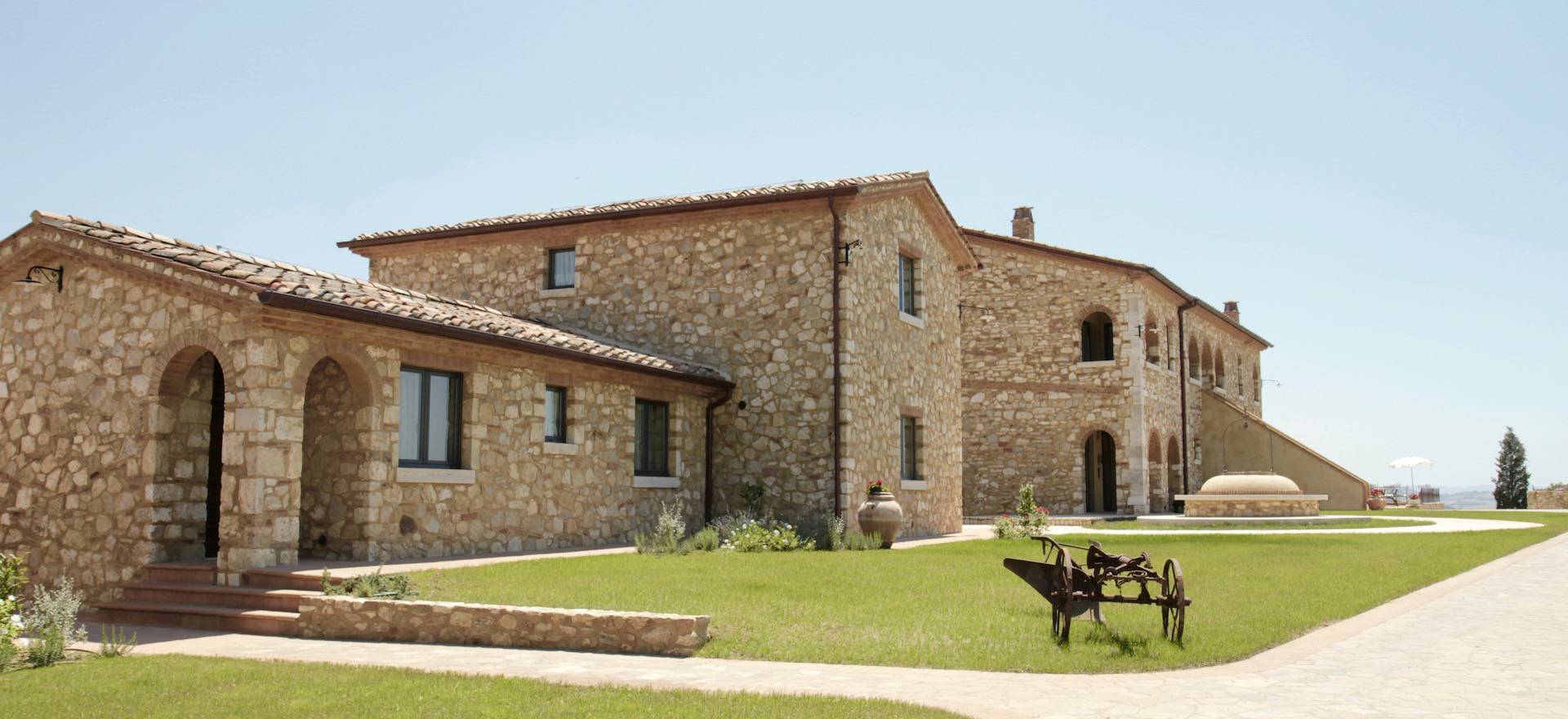 Agriturismo Toscane Mooie olijf agriturismo niet ver van Siena